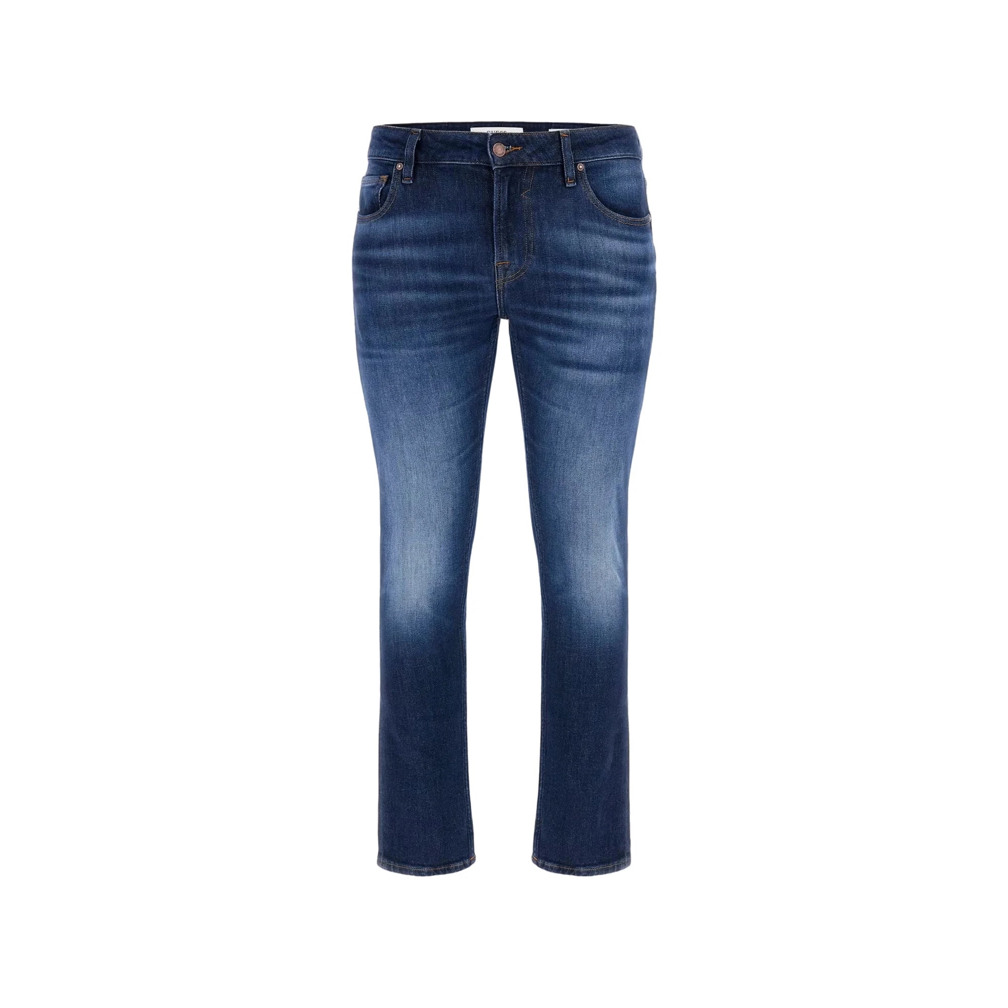 GUESS Jeans Skinny Miami a vita bassa in blu scuro