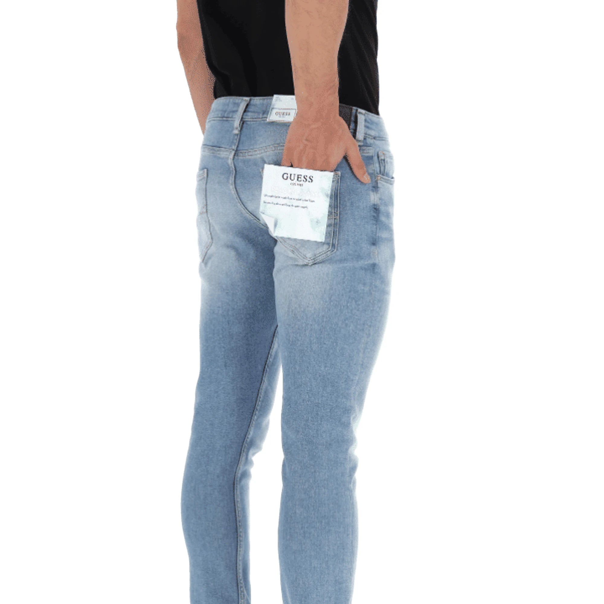 Jeans skinny Miami fit vita regolare in blu chiaro
