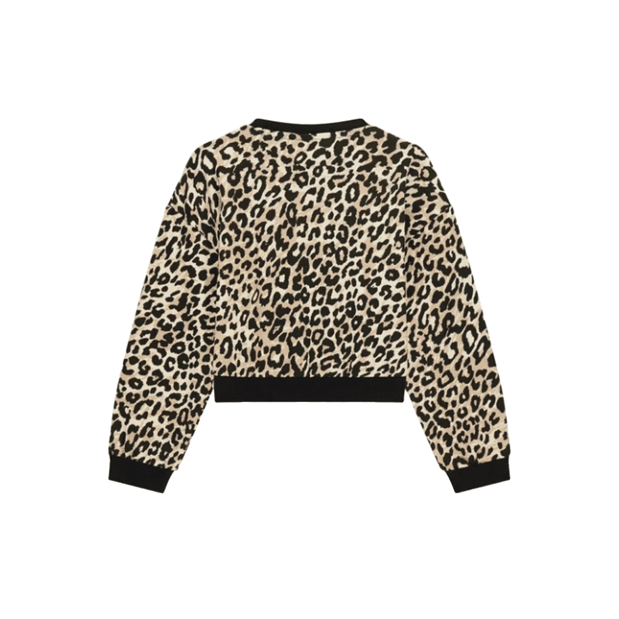GUESS Baby Felpa Girocollo in Cotone Jersey con Logo Animalier