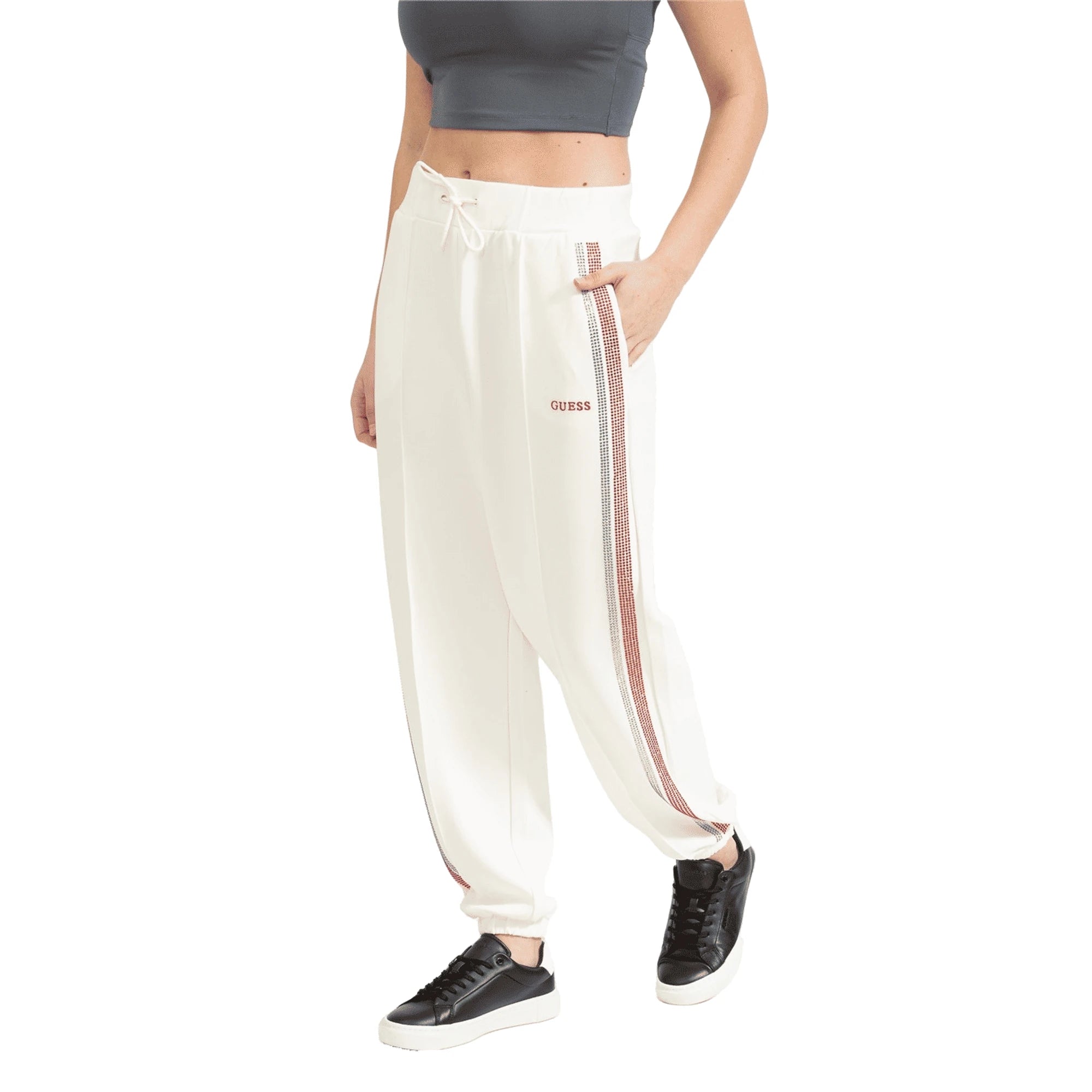 GUESS Pantaloni Tuta Donna Active Modal Blend Scuba