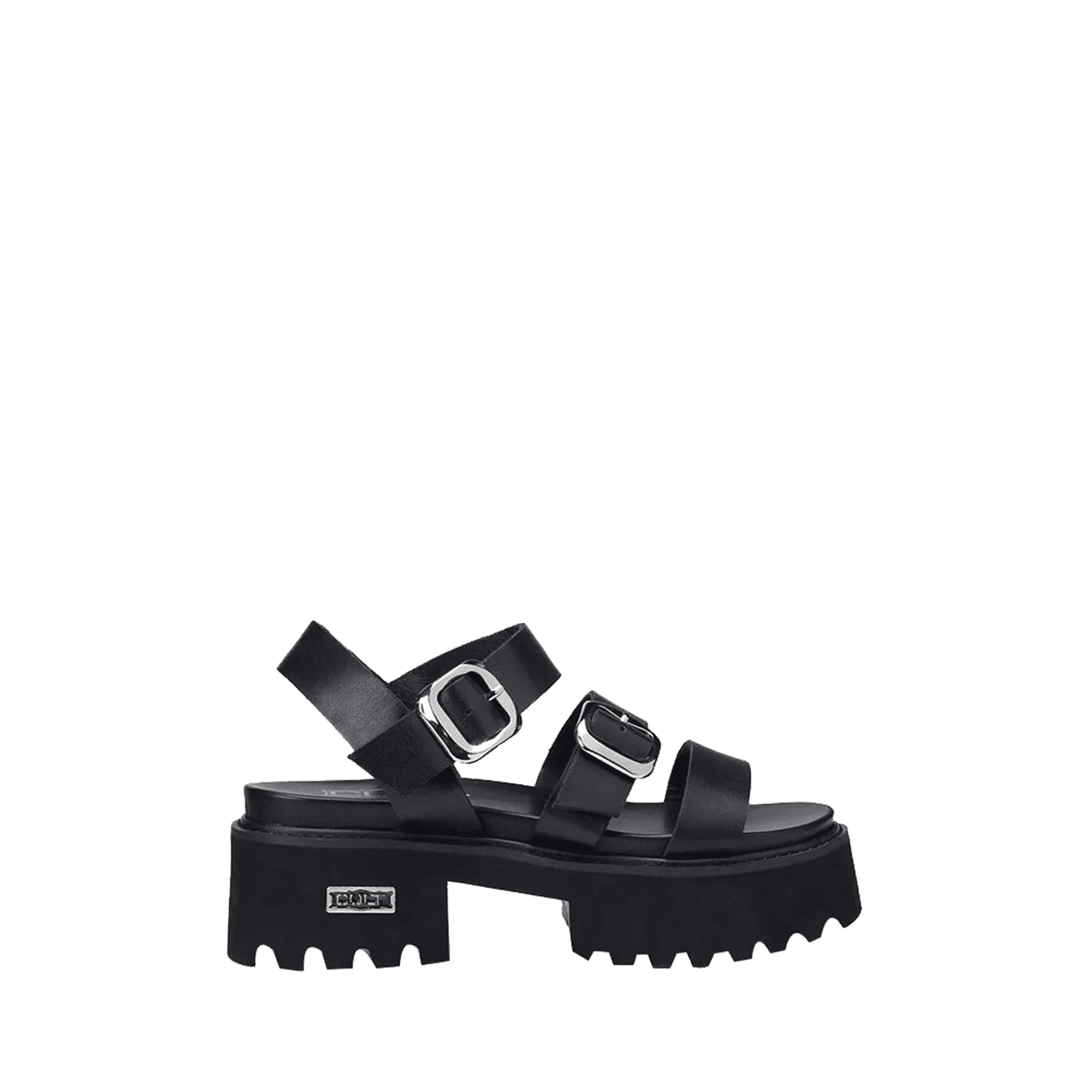 CULT Sandalo CHER 4536 Nero Suola Carrarmato
