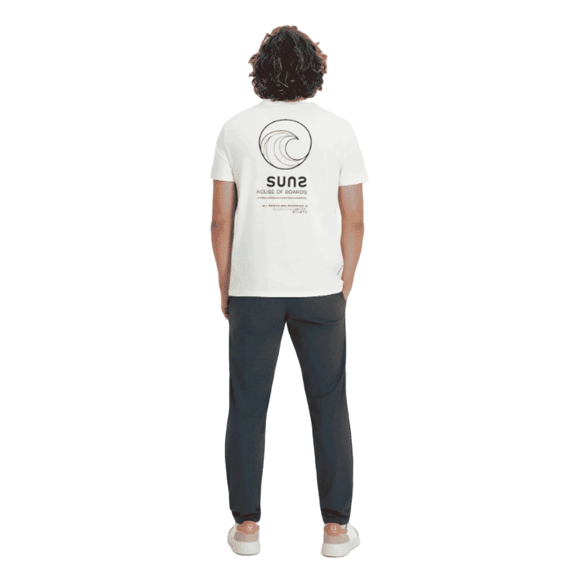 SUNS T-shirt Uomo Boards Paolo Fuji Wave Cotone