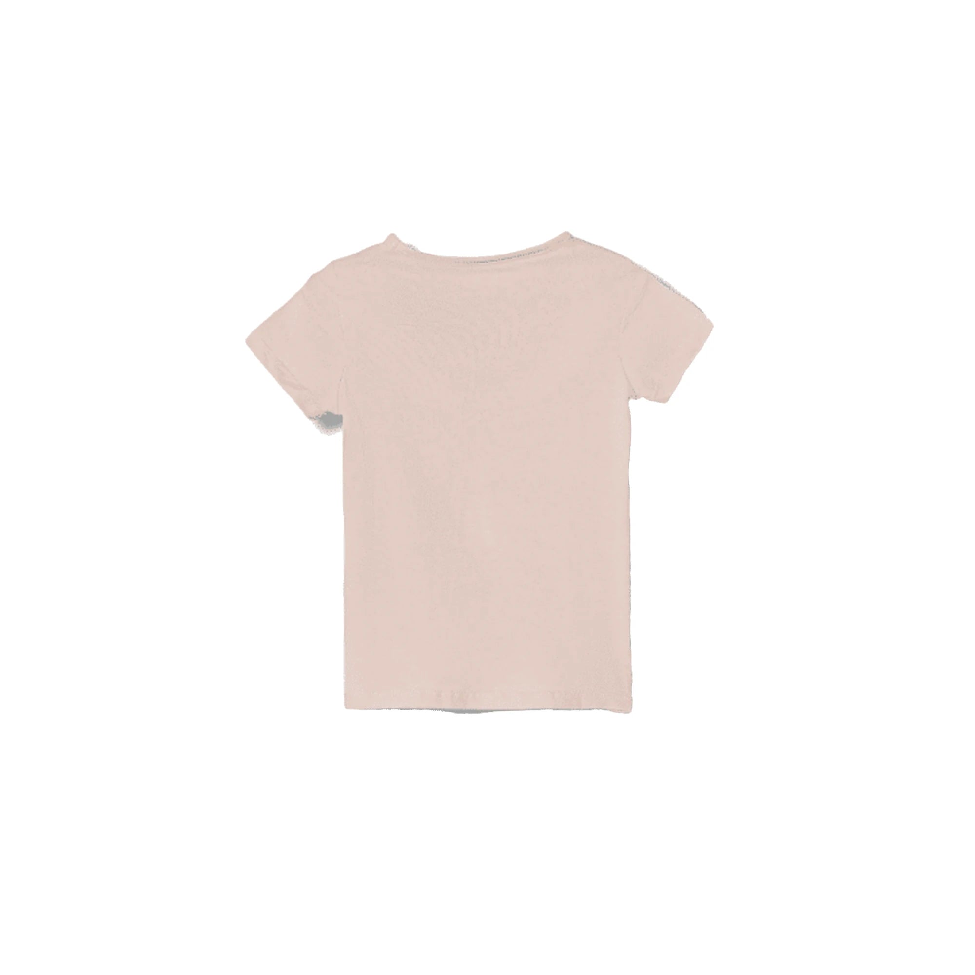 GUESS T-shirt Rosa da Bambina in Cotone Biologico Stampa