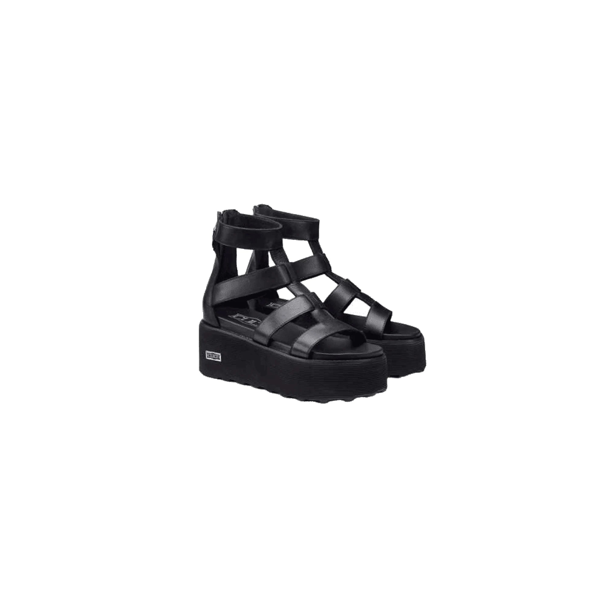 CULT NANCY 3459 Sandalo Donna in Pelle con Zip
