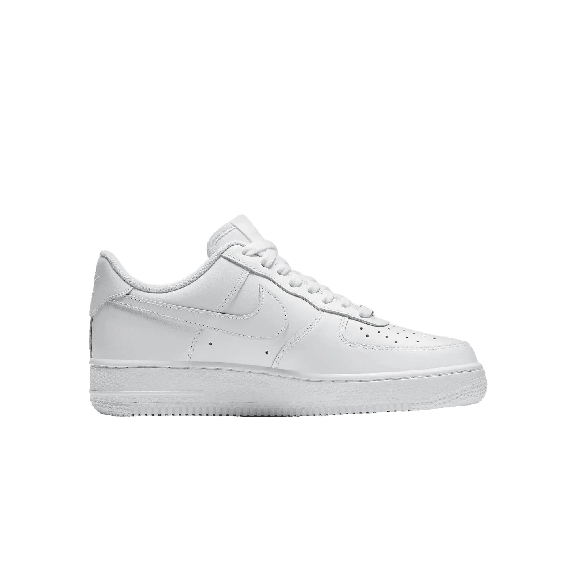 NIKE AIR FORCE 1 Sneakers in Pelle Bianca da Donna