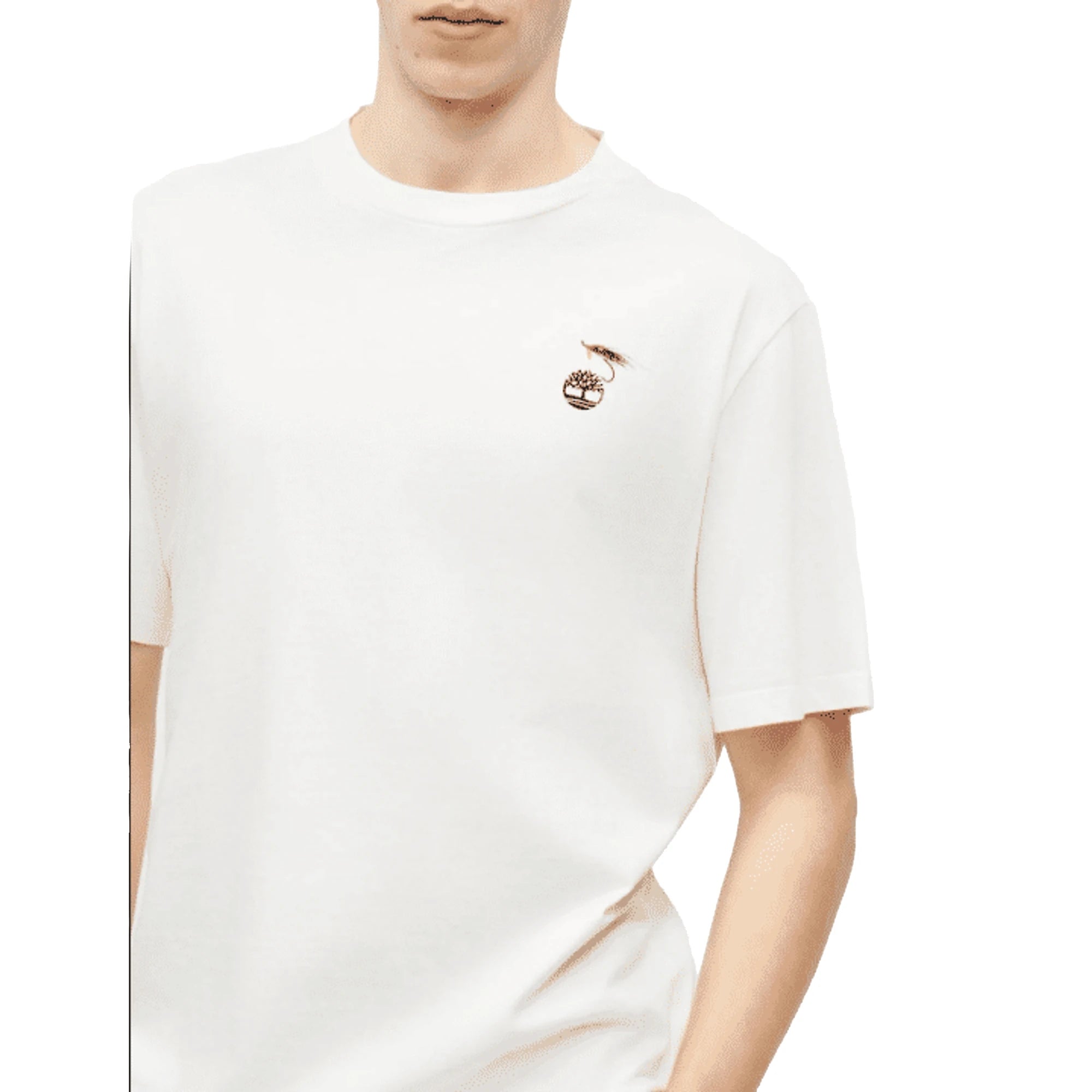 TIMBERLAND T-Shirt Slogan Tee Uomo Bianca TB0A5M841001