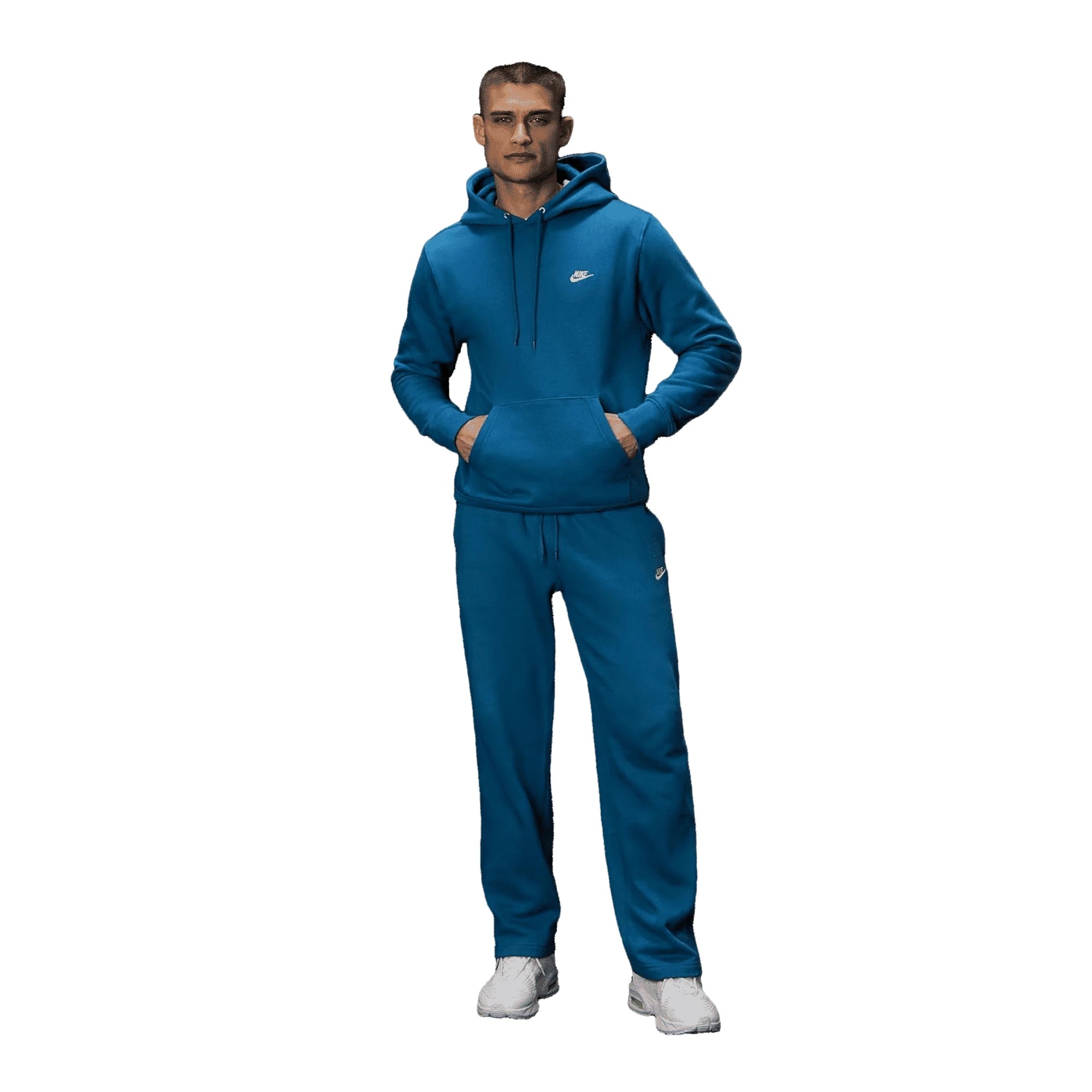 Nike Club BB Po Felpa con Cappuccio Uomo