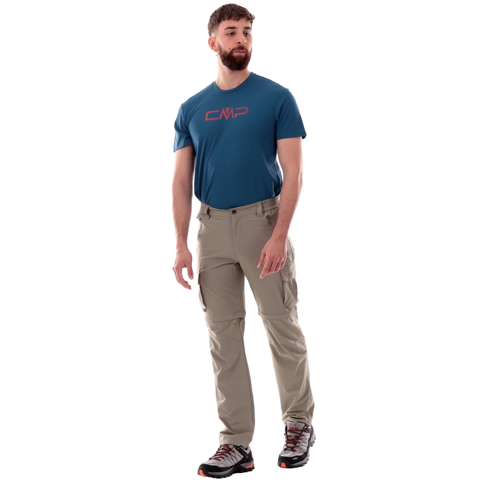 CMP Pantaloni Trekking Uomo Convertibili