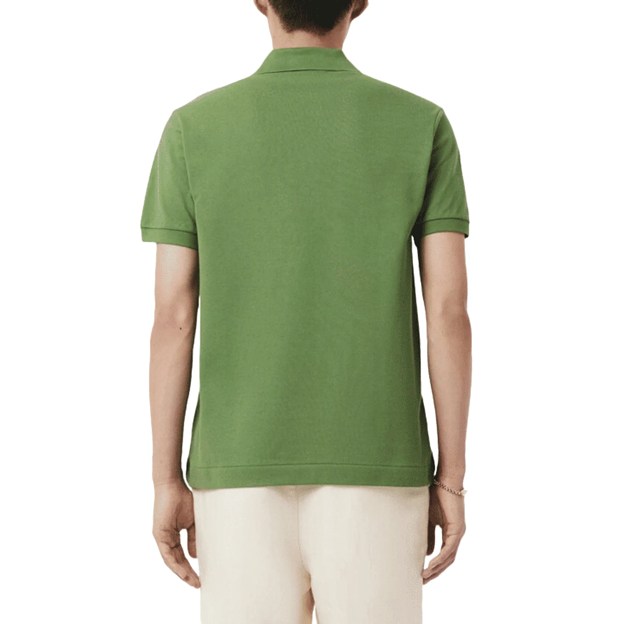LACOSTE Polo da Uomo in Cotone Piqué Verde