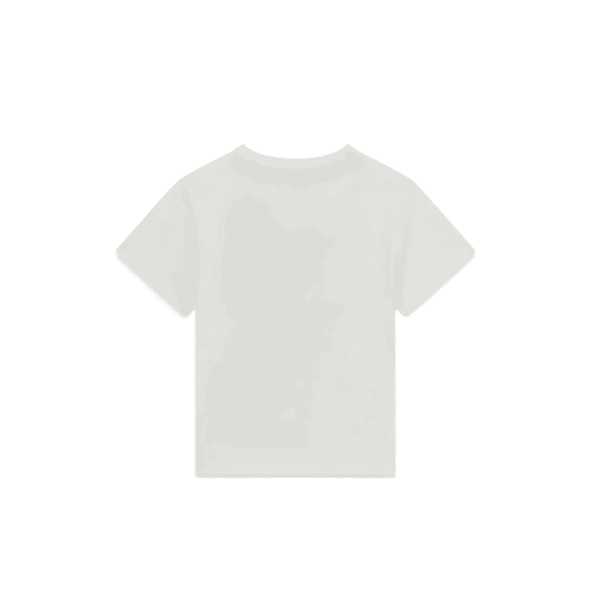 GUESS T-shirt Bianca da Bambino con Stampa e Logo