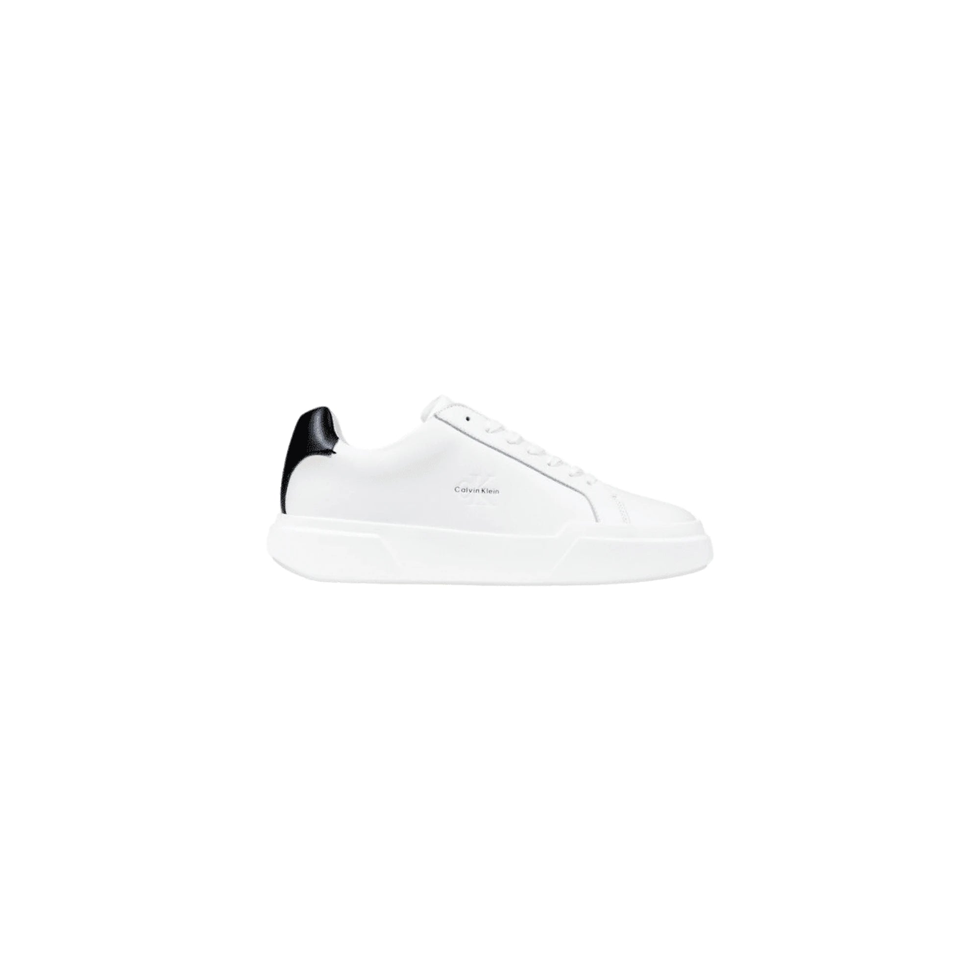 CALVIN KLEIN Sneakers Uomo in Pelle Bianca