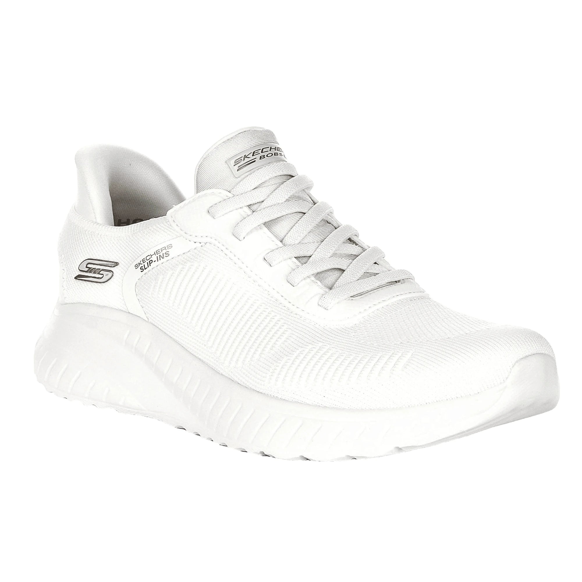 SKECHERS Bobs Sport Squad Off White Scarpe Donna
