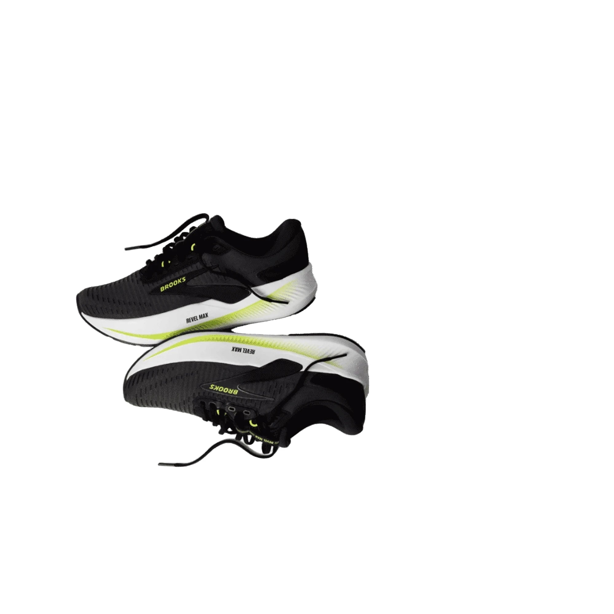 BROOKS Revel Max Scarpe da Corsa Ammortizzate Nere da Uomo