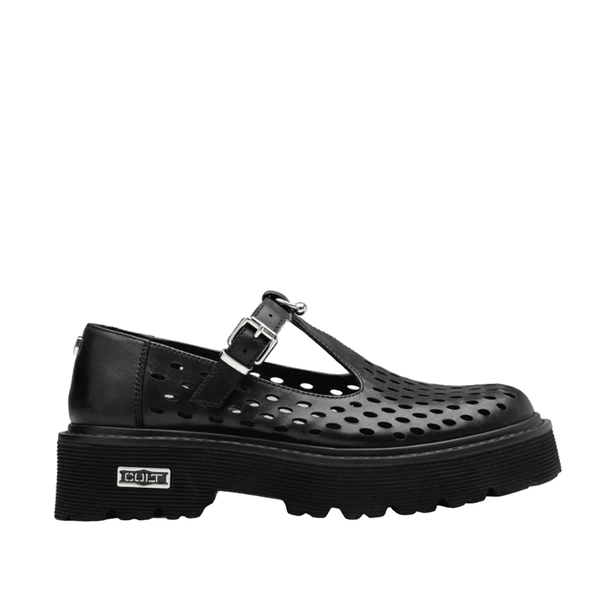 CULT Mocassini e Sabot Mary Jane Pelle Nero Slash 4688