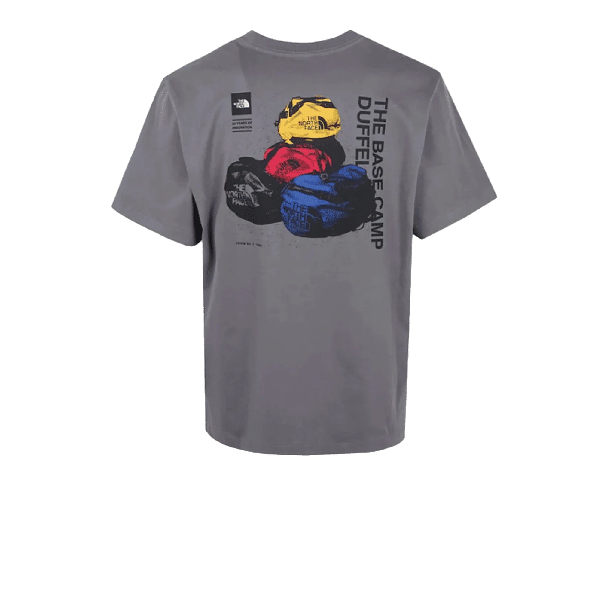 THE NORTH FACE T-Shirt M Bcd Celebration Relaxed Grigia Uomo