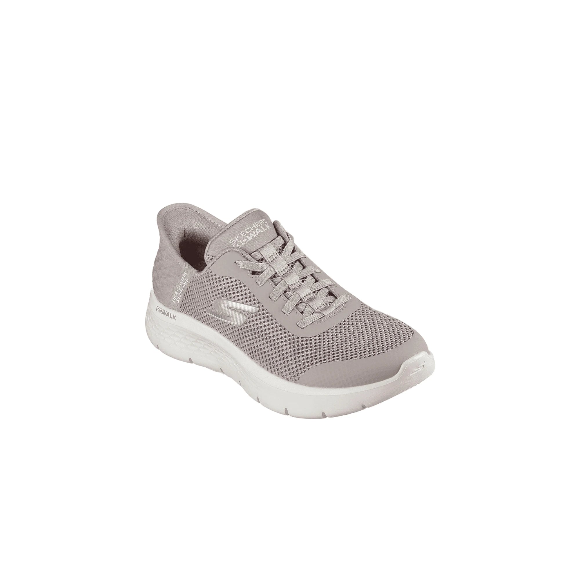 SKECHERS Sneaker Go Walk Grand Entry da Donna in Beige