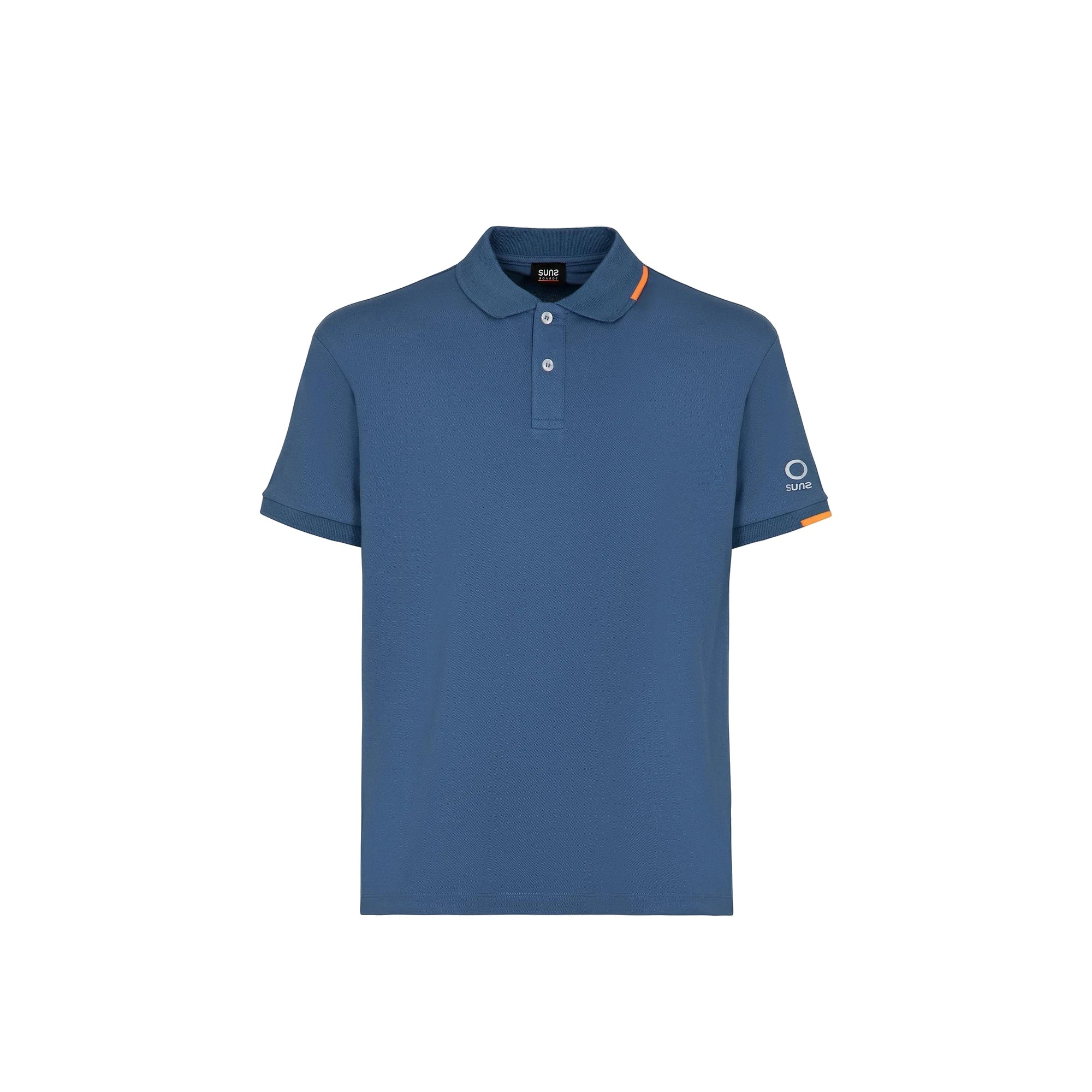 SUNS Polo Federico Piquet Uomo Tag sulla Manica