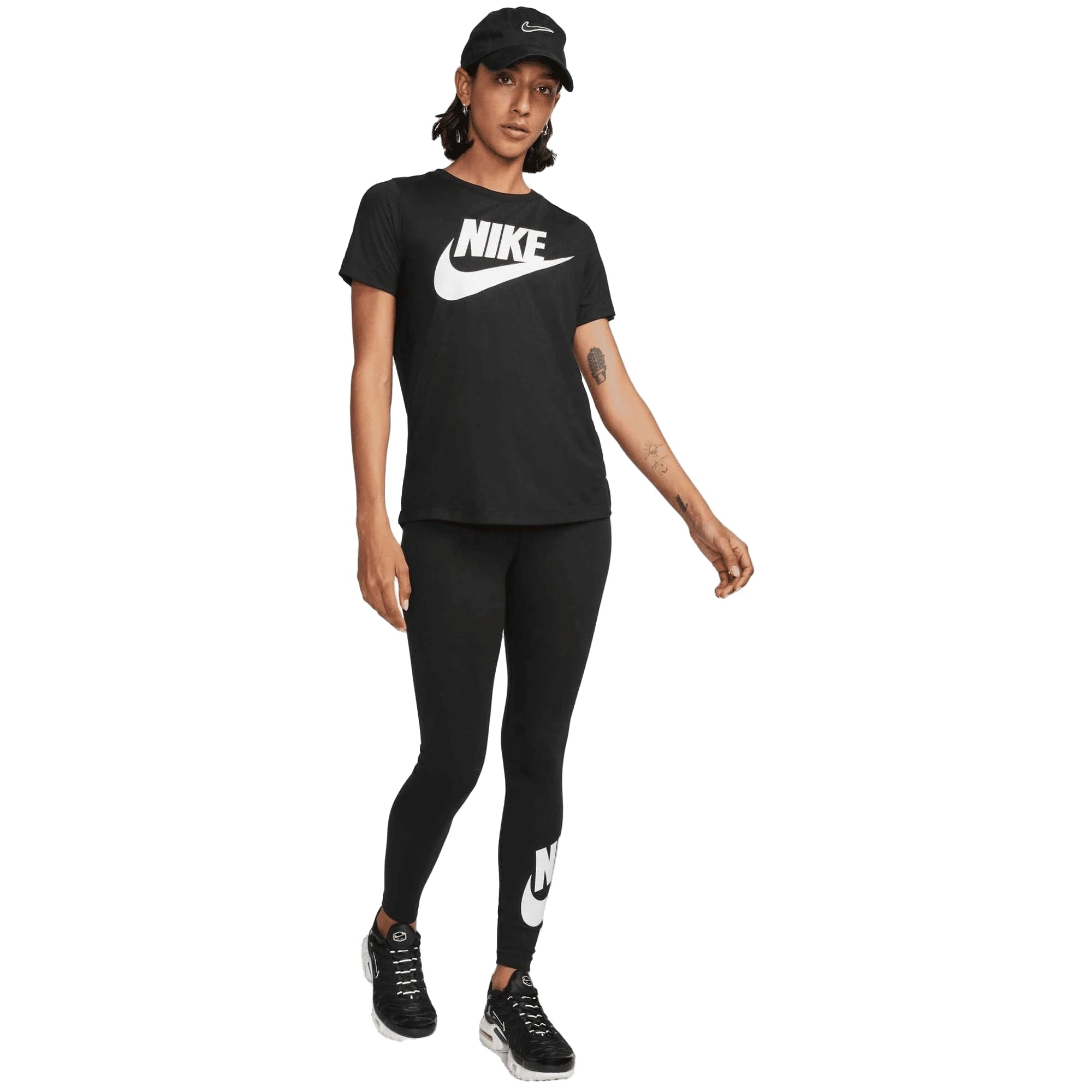 NIKE Leggings Sportswear Classics da Donna a Vita Alta con Logo