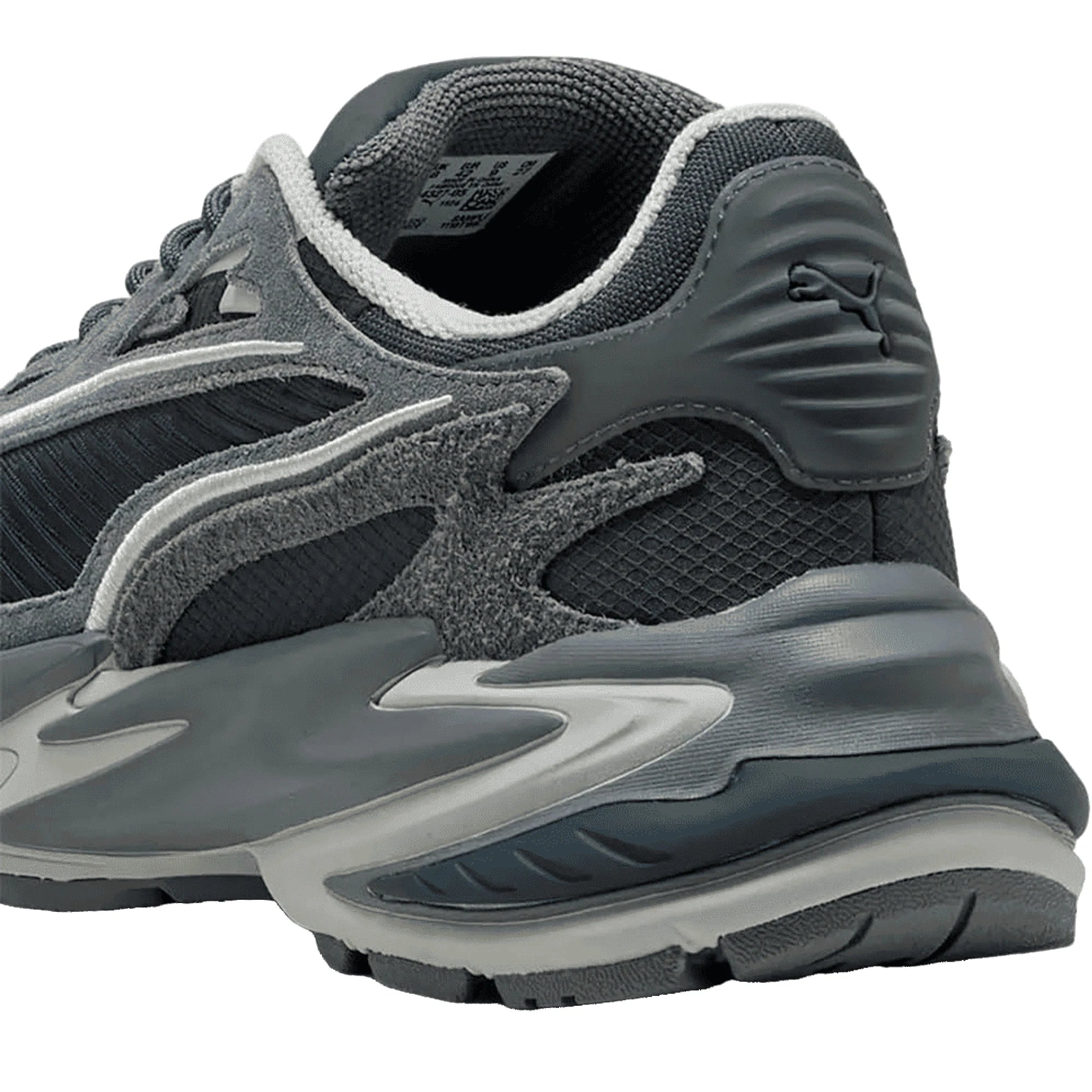 PUMA Scarpe Uomo RS-25 Hairy Suede Grigie