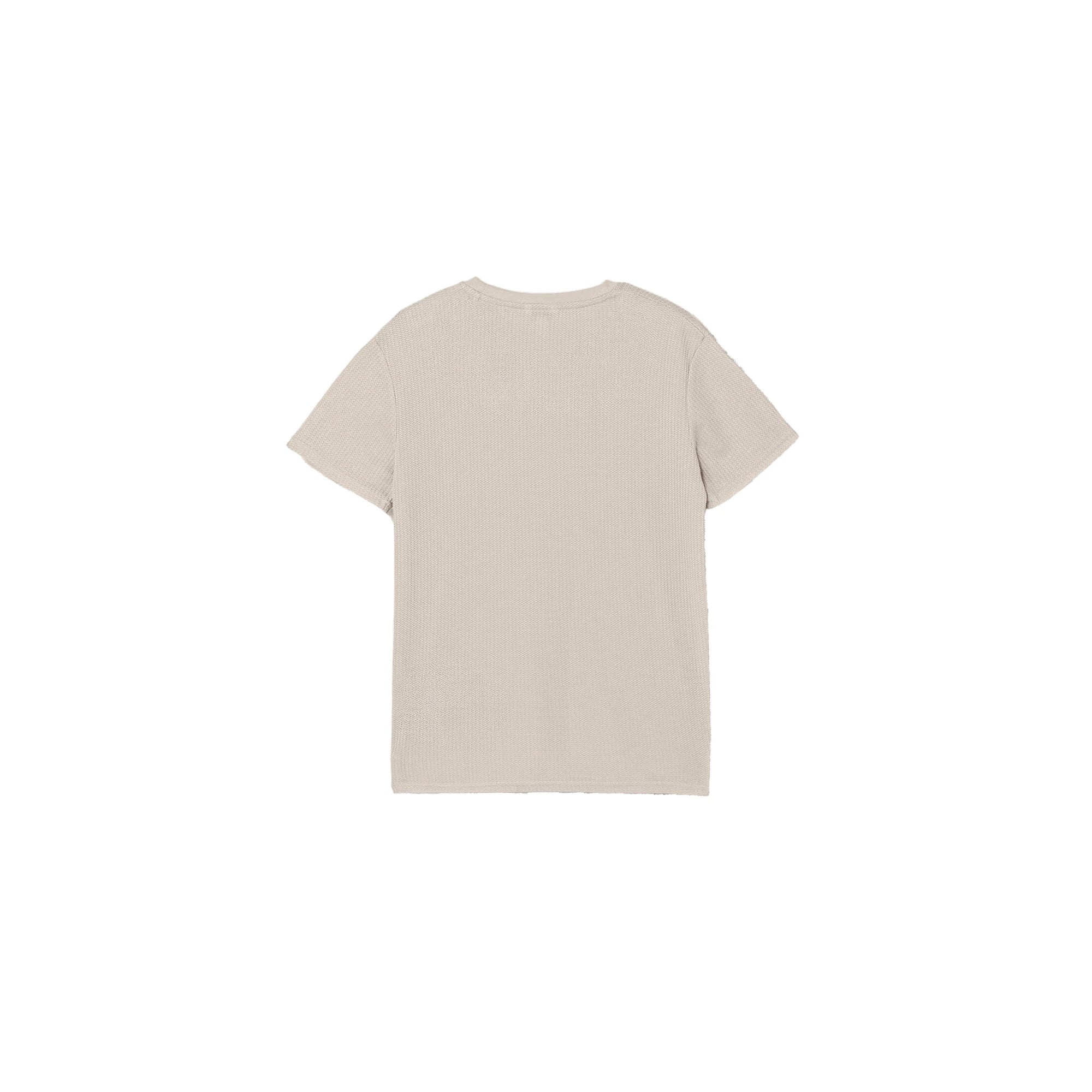 GUESS T-shirt Beige da Bambino in Tessuto Asciugatura Rapida