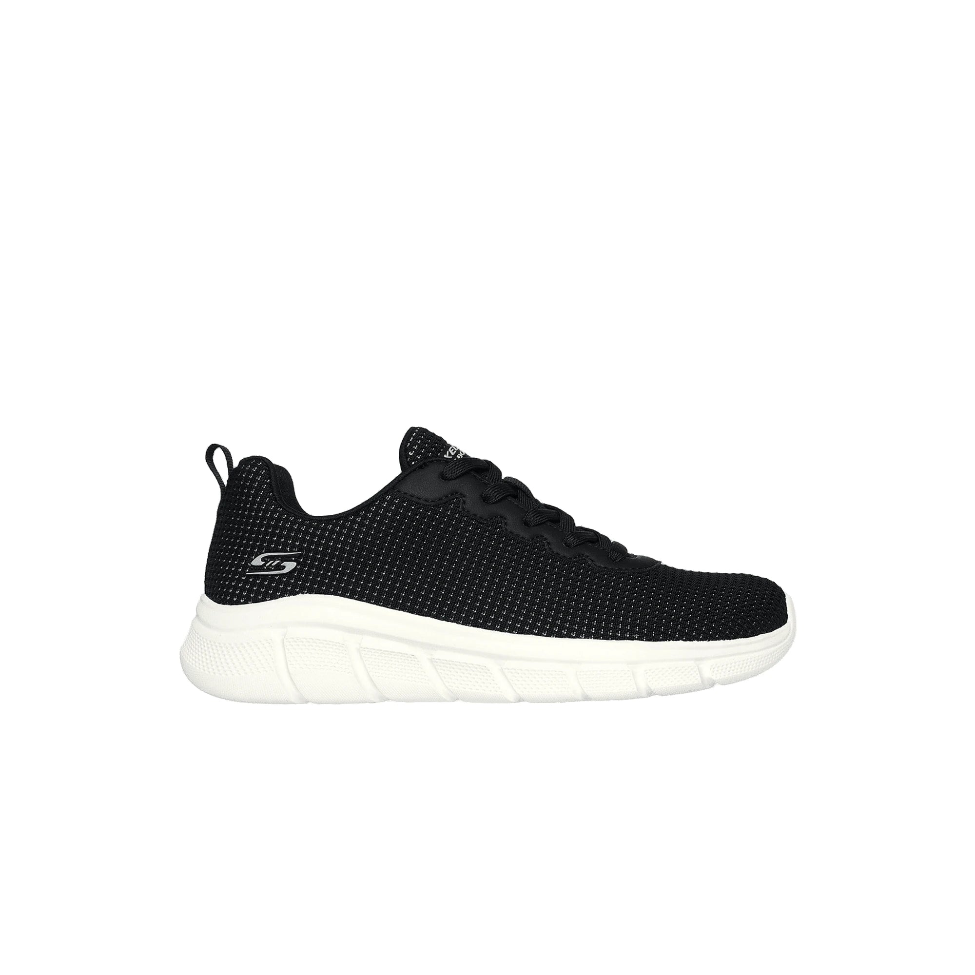 SKECHERS Sneakers Bobs B Flex W da Donna in Nero/Bianco