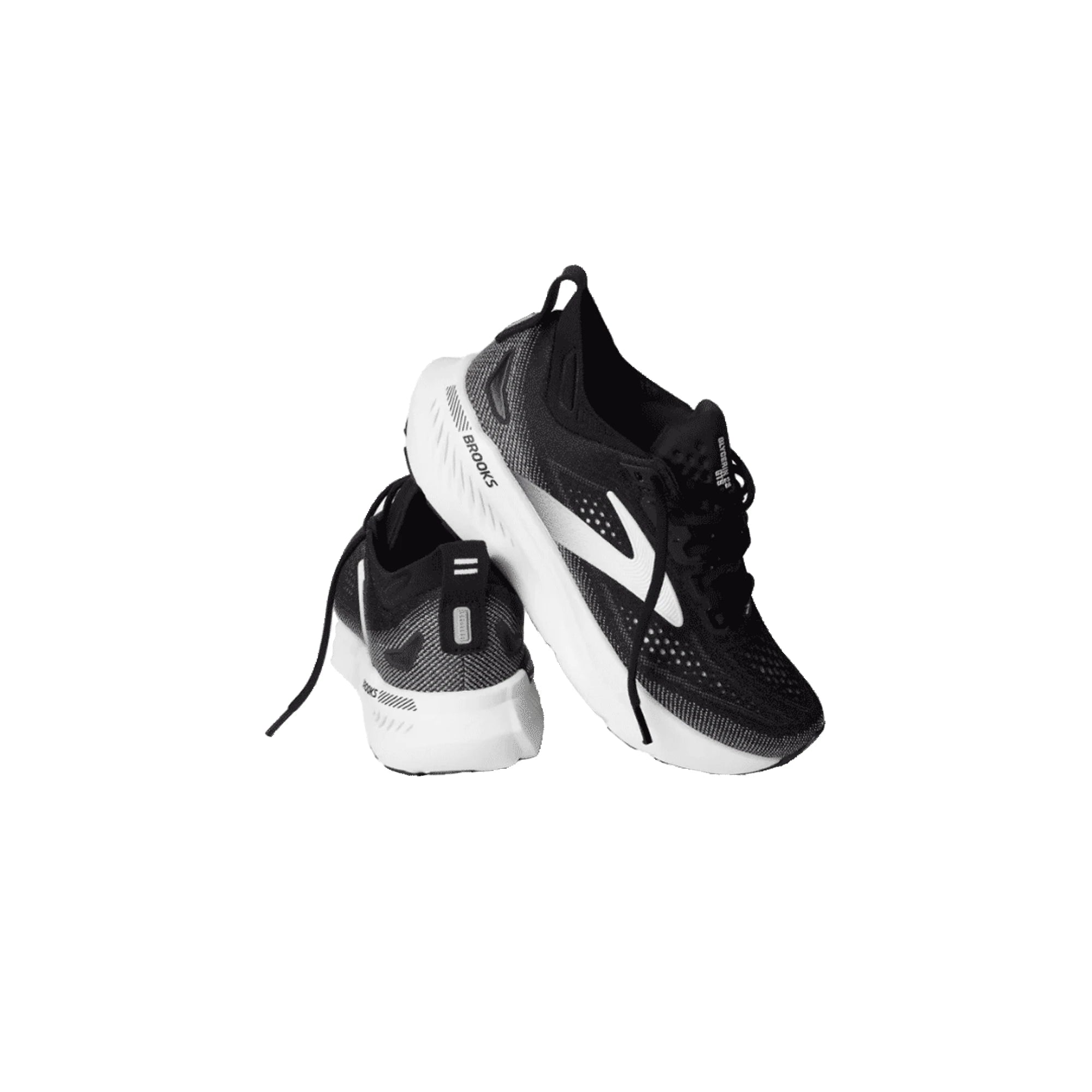 BROOKS Glycerin GTS 23 Scarpe da Corsa Stabili Nere da Uomo