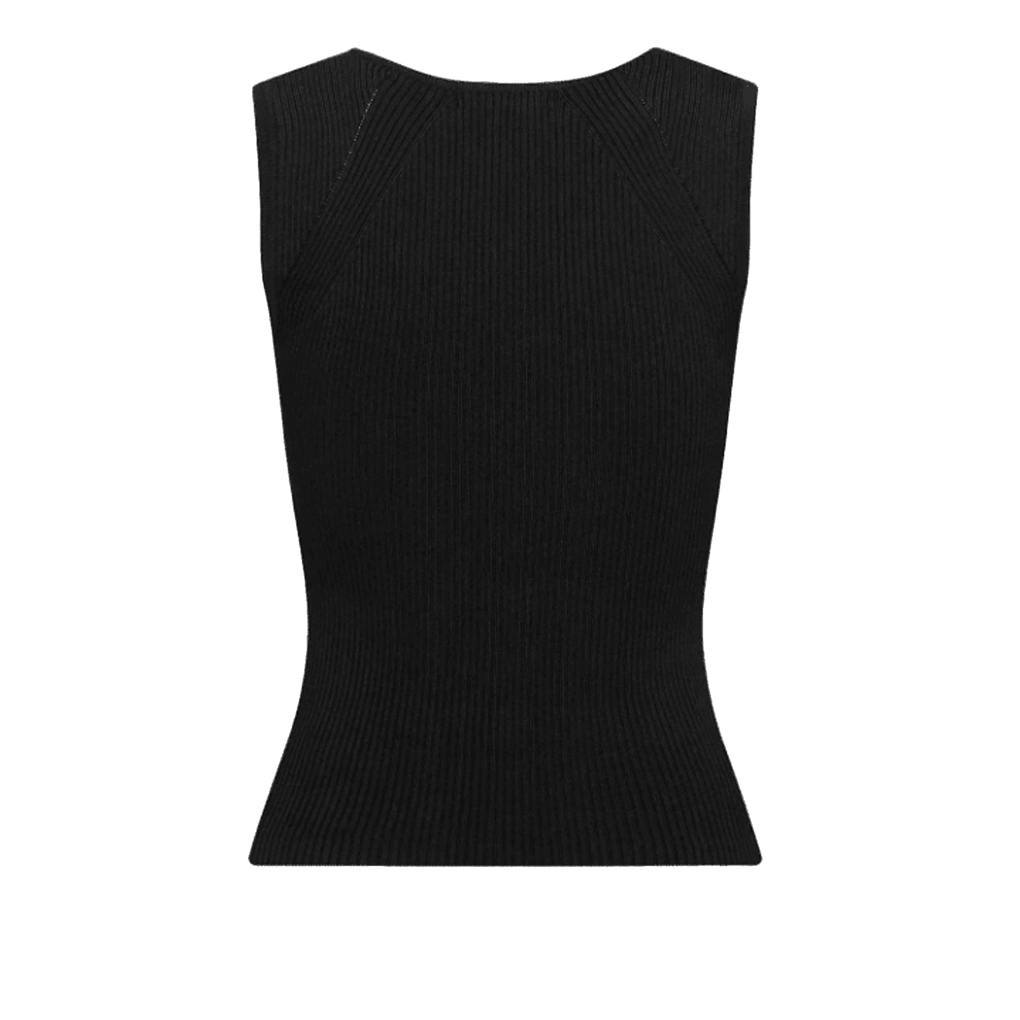 GUESS Canotta a costine con Scollo a V da Donna