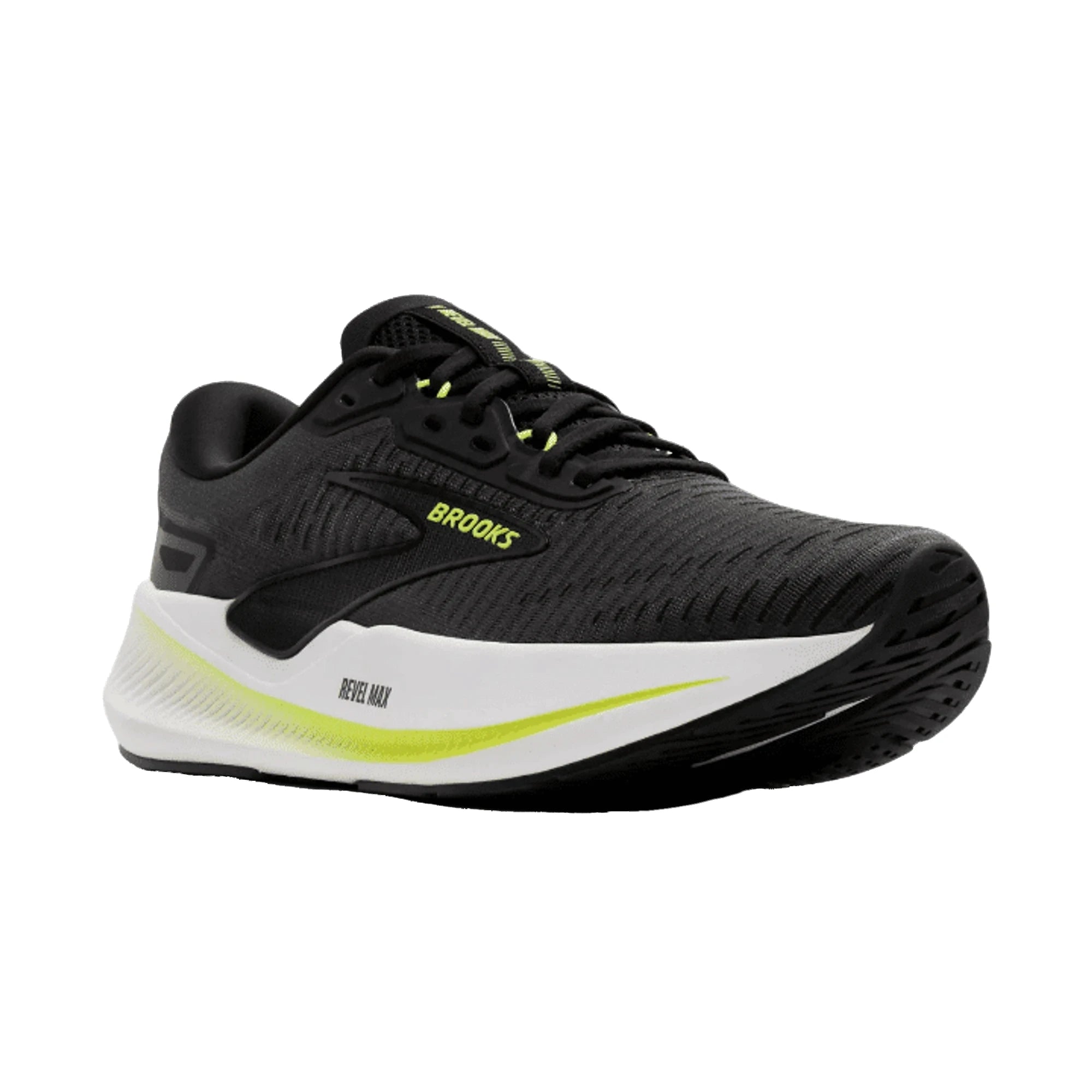 BROOKS Revel Max Scarpe da Corsa Ammortizzate Nere da Uomo