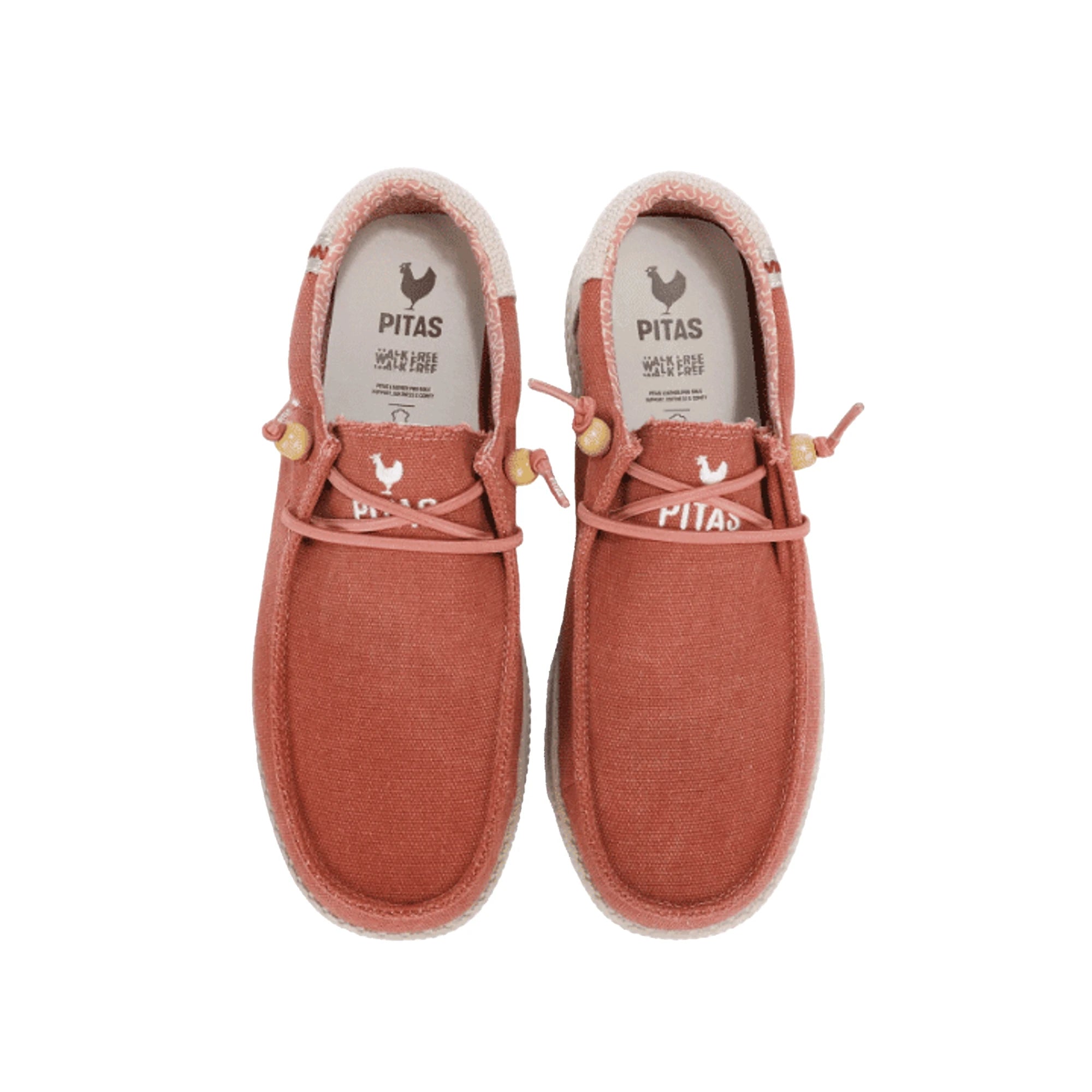 PITAS Scarpe Uomo Wallabi WP150 Ryan Rosso