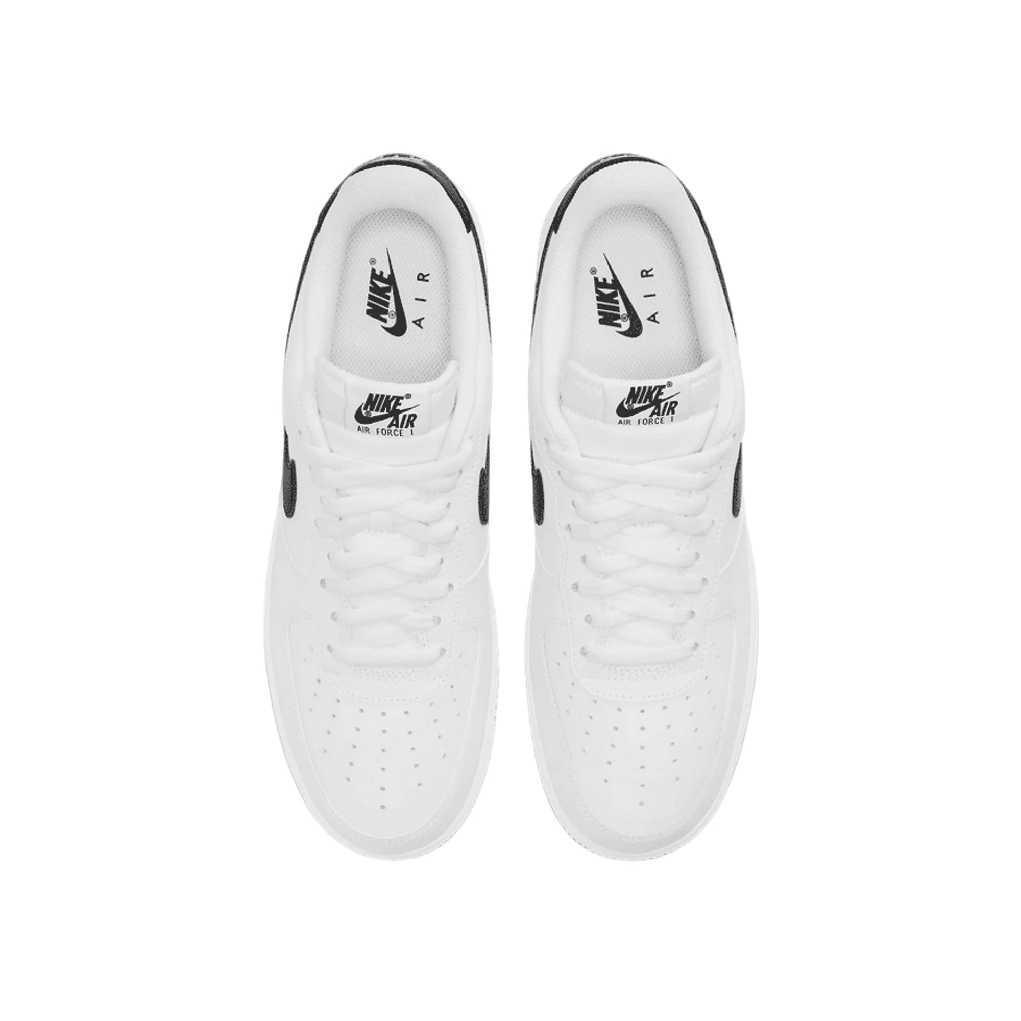 NIKE Air Force 1 Sneakers da Uomo con Logo Nero
