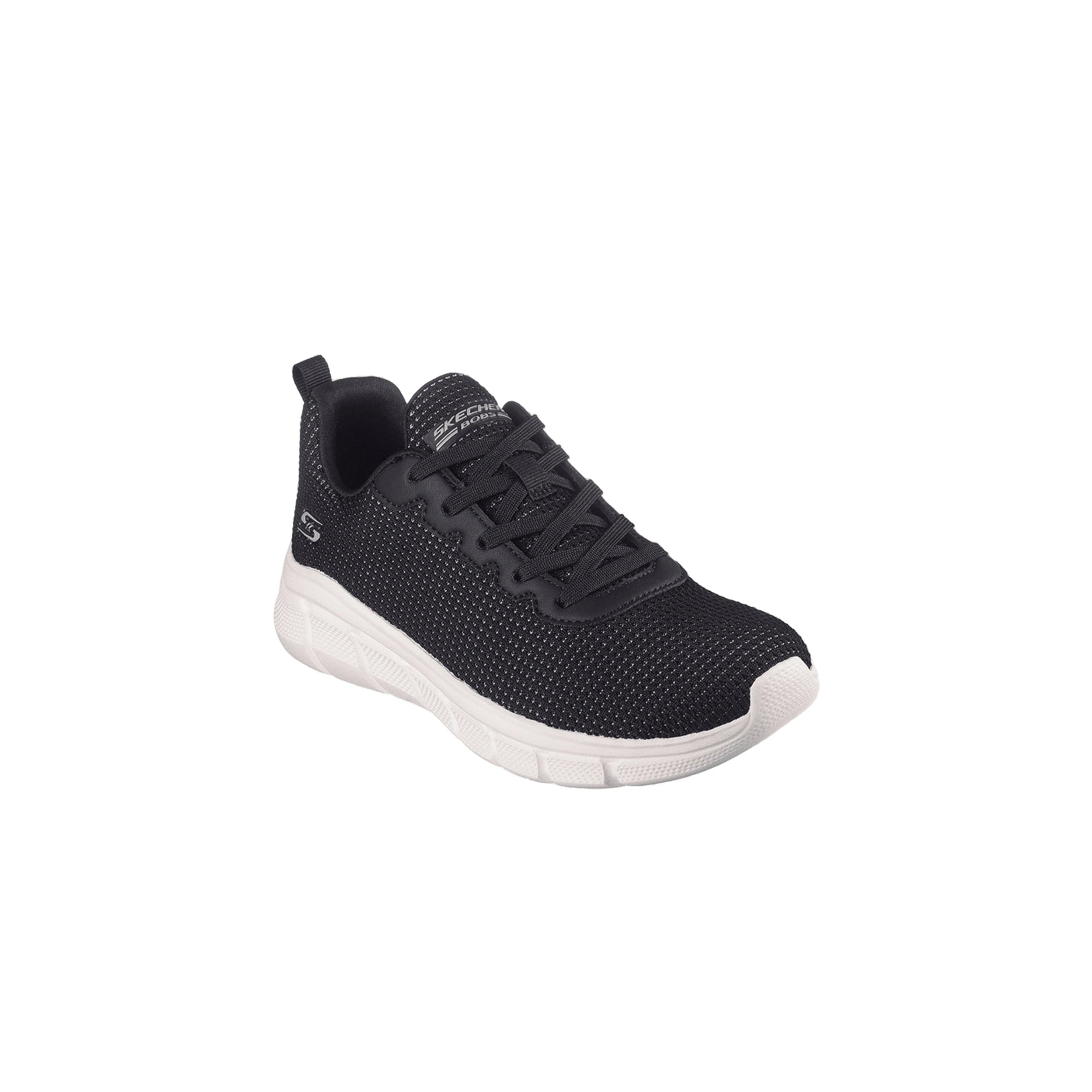 SKECHERS Sneakers Bobs B Flex W da Donna in Nero/Bianco