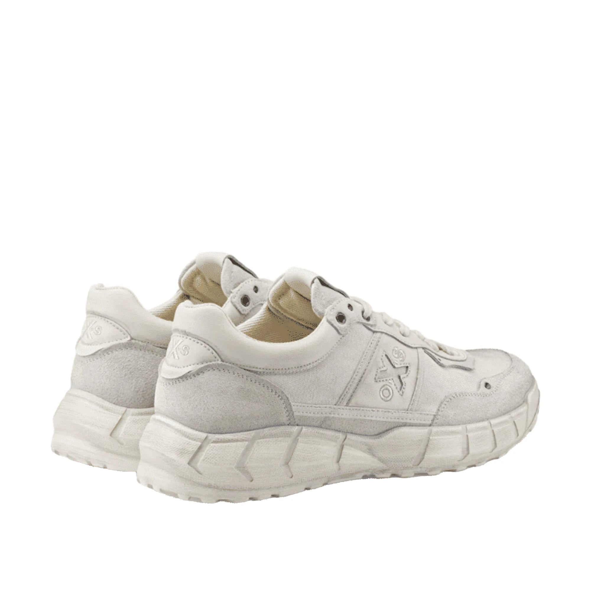 CULT PEYOTE 0053 Sneakers Uomo in Canvas e Suede