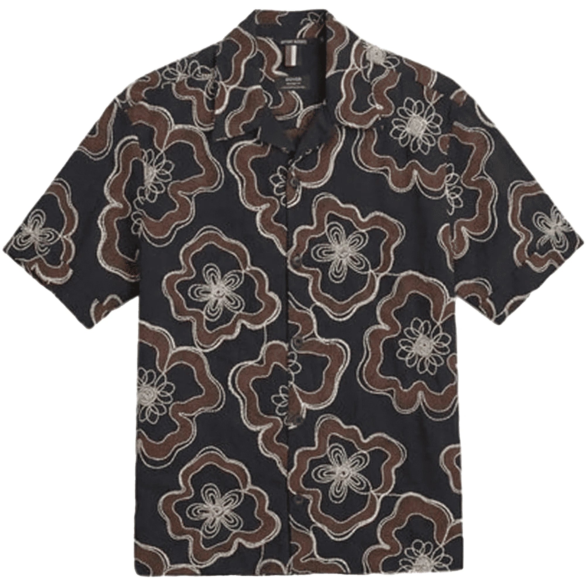 ANTONY MORATO Camicia Casual Uomo Dover Nera in Cotone
