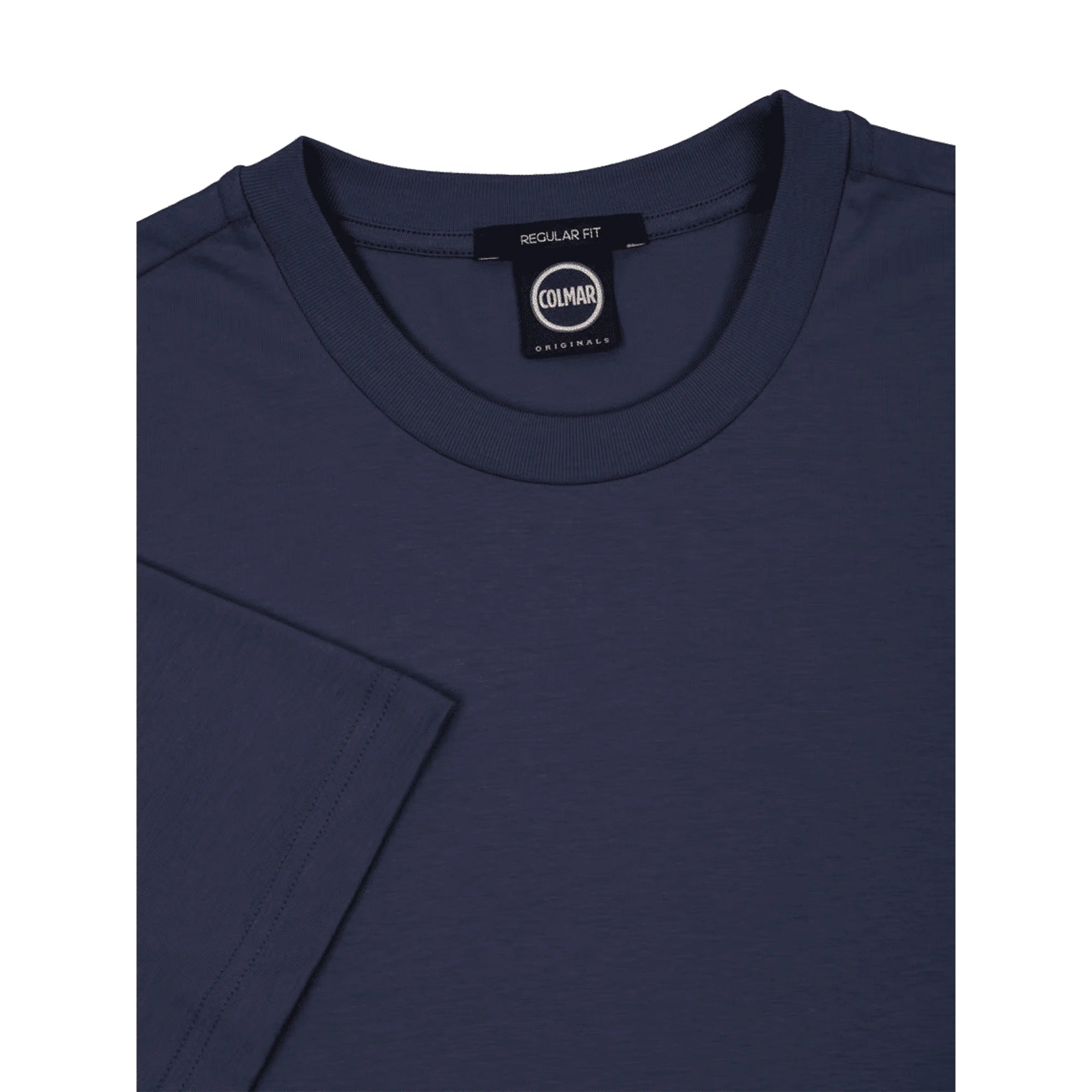 COLMAR T-shirt a Girocollo Blu da Uomo in Cotone