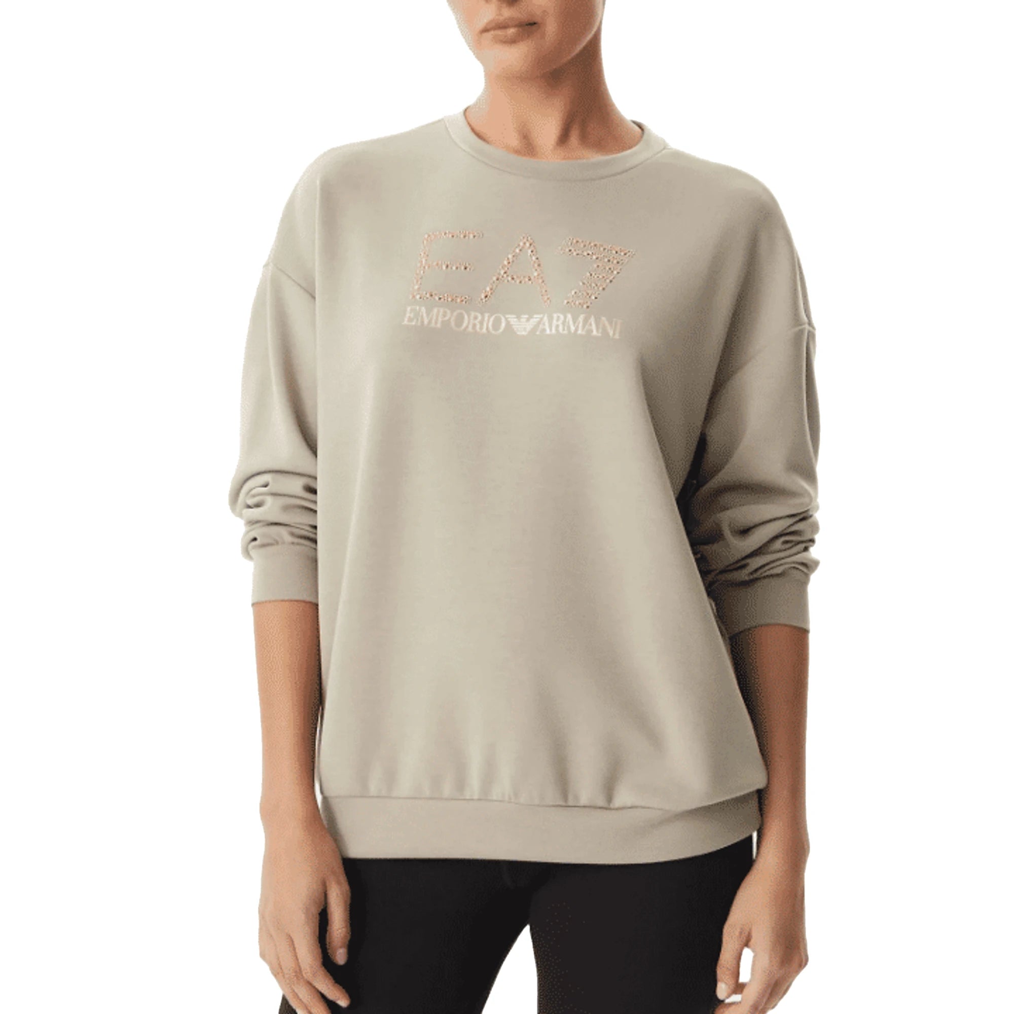 EMPORIO ARMANI Felpa Donna con Logo
