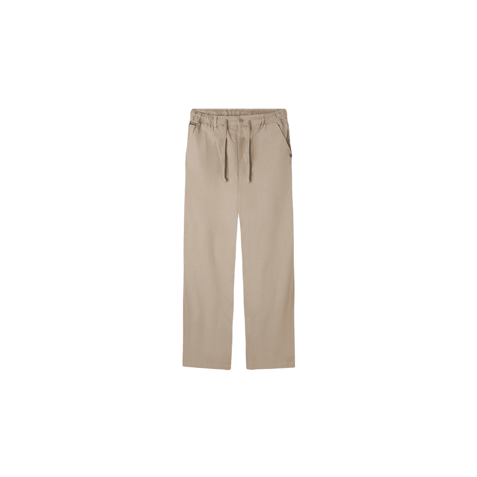 SCORPION C/V Pantaloni Lino Uomo Relaxed Beige Chiaro