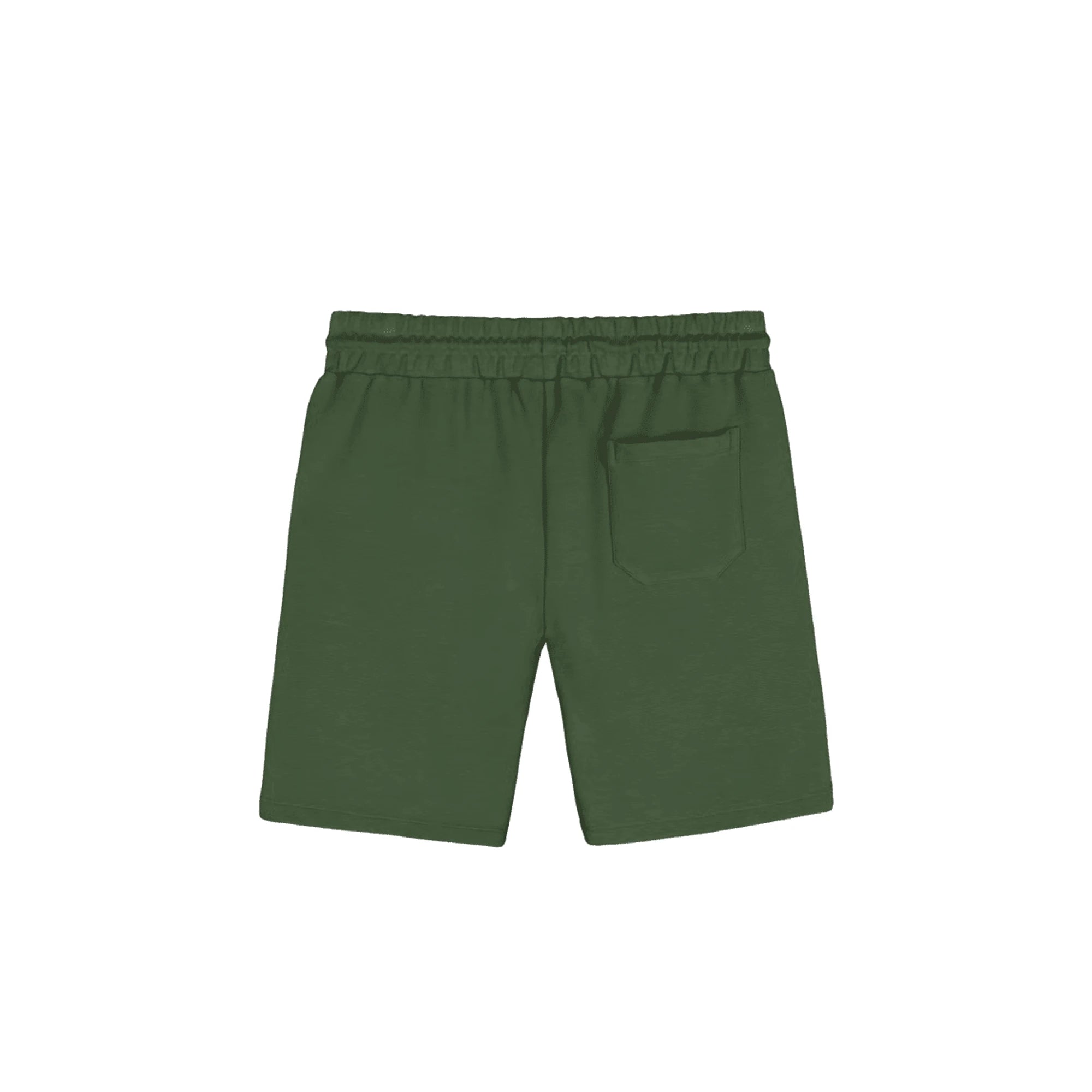 COLMAR Bermuda in Felpa Verde da Uomo con Logo Ricamato