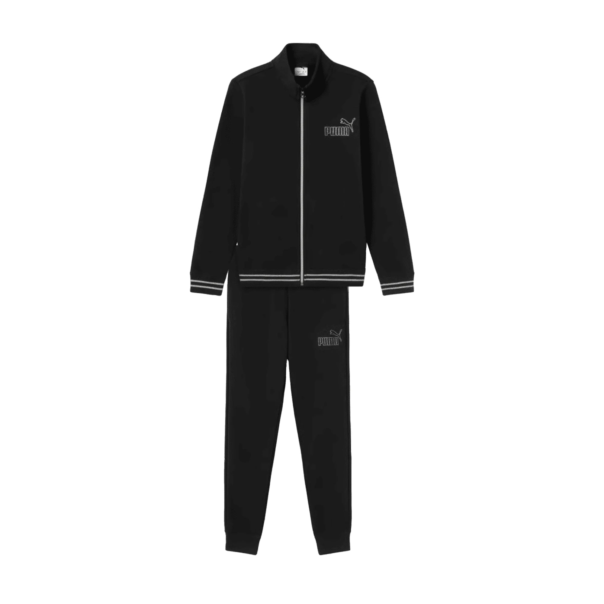 PUMA Tuta Bambina ESS Rhinestone Logo Cotone Riciclato