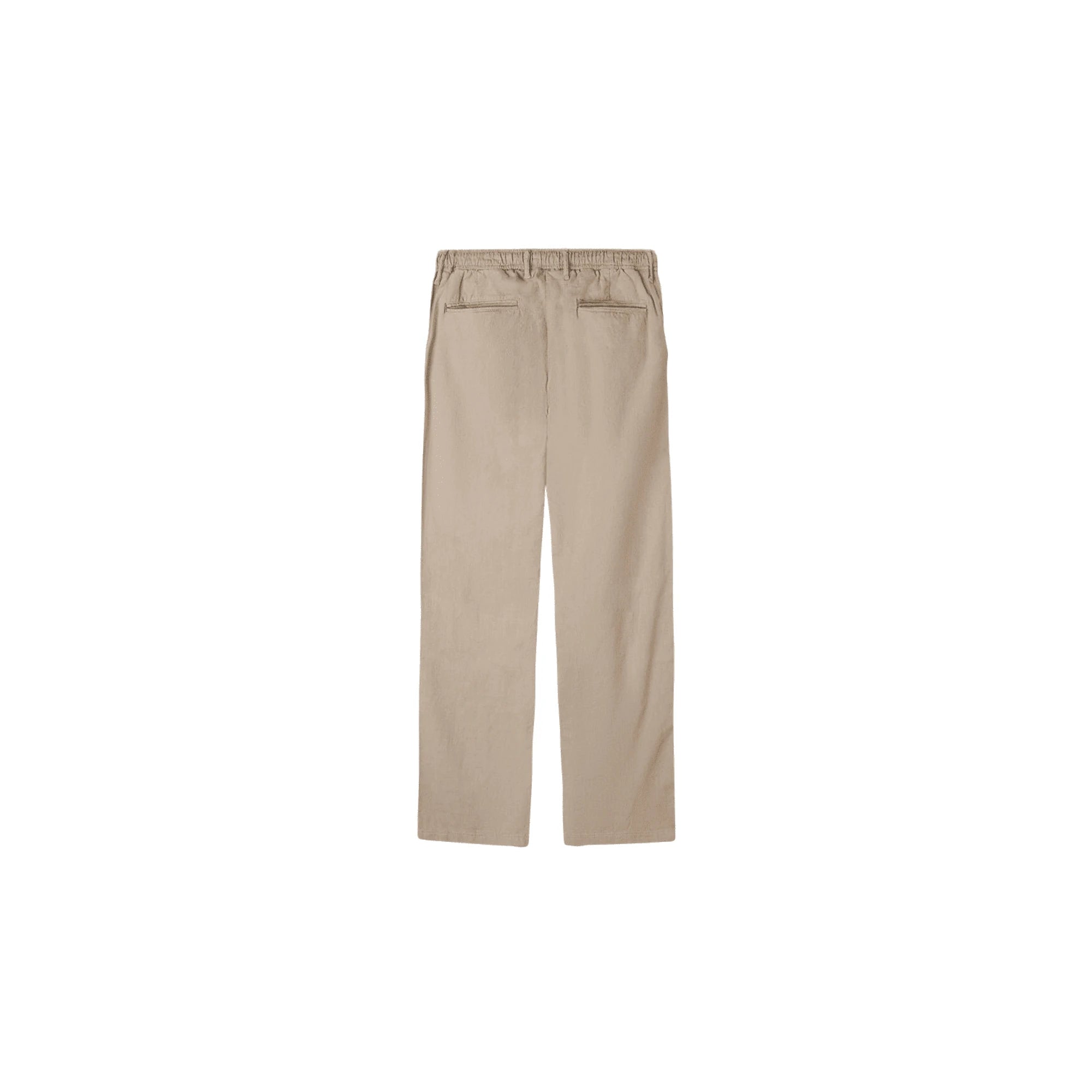 SCORPION C/V Pantaloni Lino Uomo Relaxed Beige Chiaro