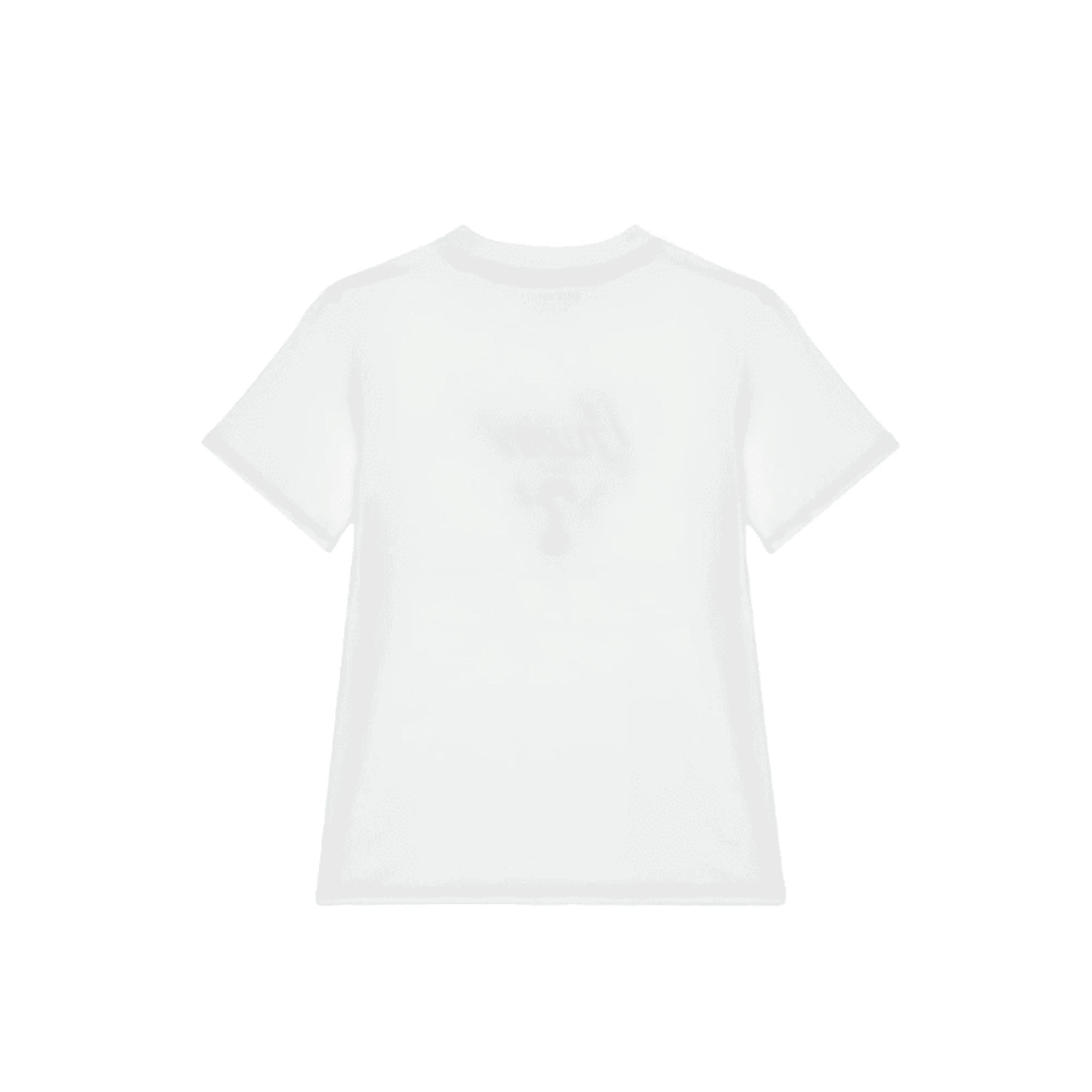 GUESS T-shirt Logo Bluette Oversize Cotone