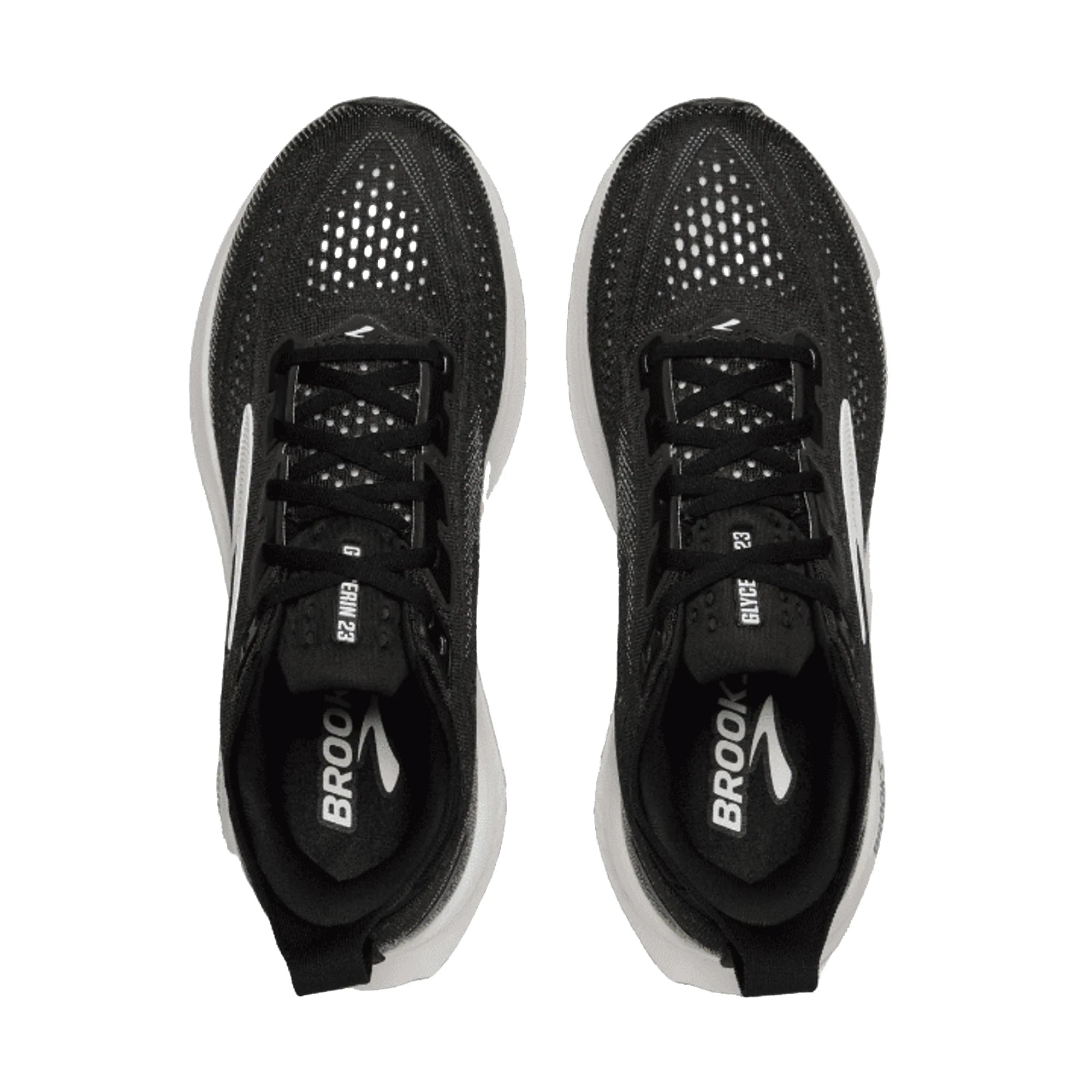 BROOKS Glycerin 23 Scarpe da Corsa Traspiranti Nere da Uomo