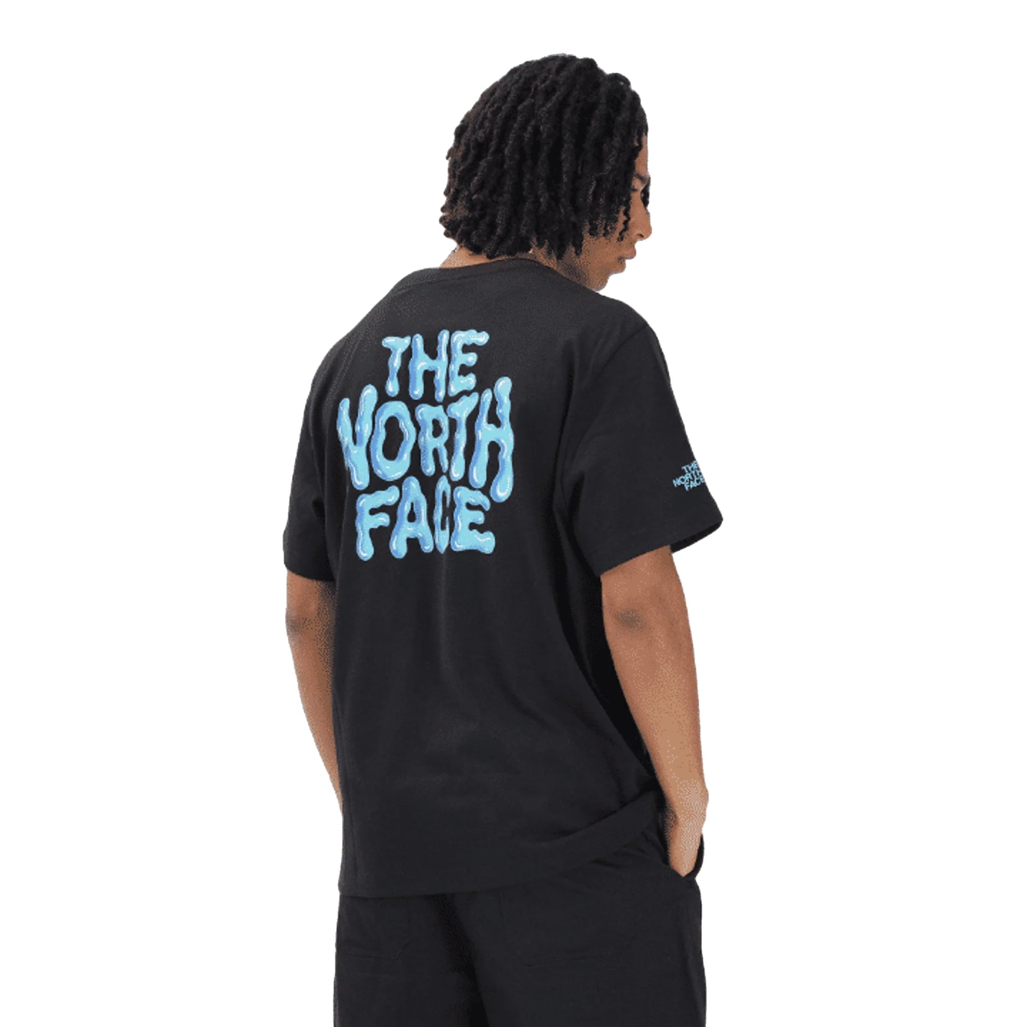 THE NORTH FACE T-shirt a manica corta Drip Logo Relaxed nera da uomo