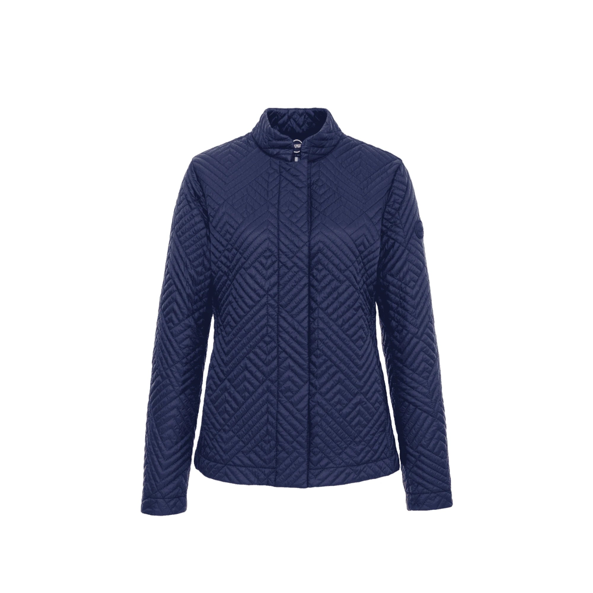 COLMAR Giacca Leggera Blu con Motivo Geometrico da Donna