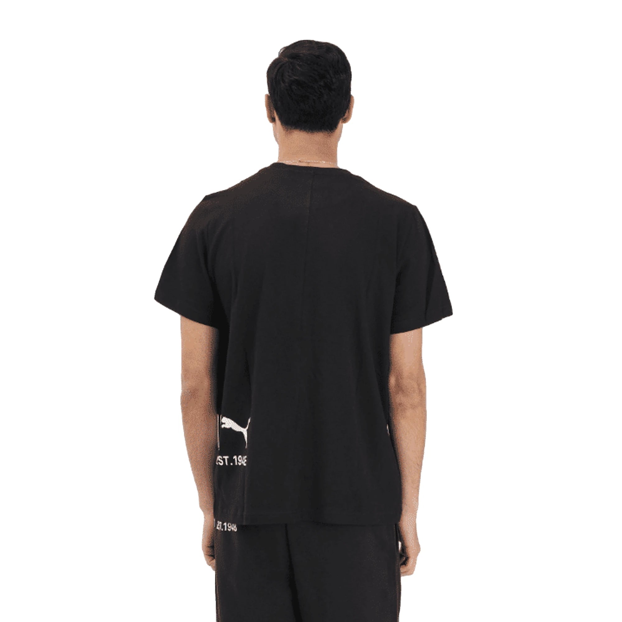 PUMA T-shirt Sport Graphic Relaxed Uomo Nera