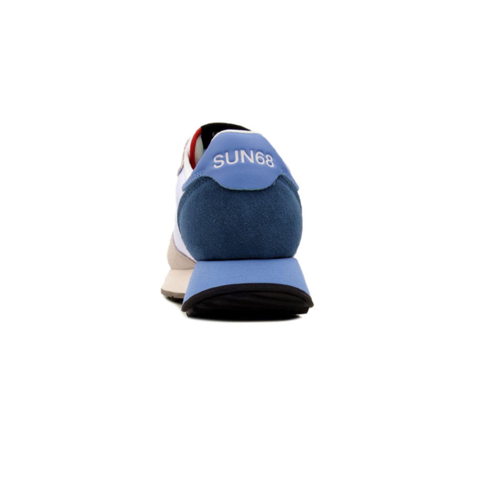 Sneakers Uomo con tomaia in pelle e tessuto