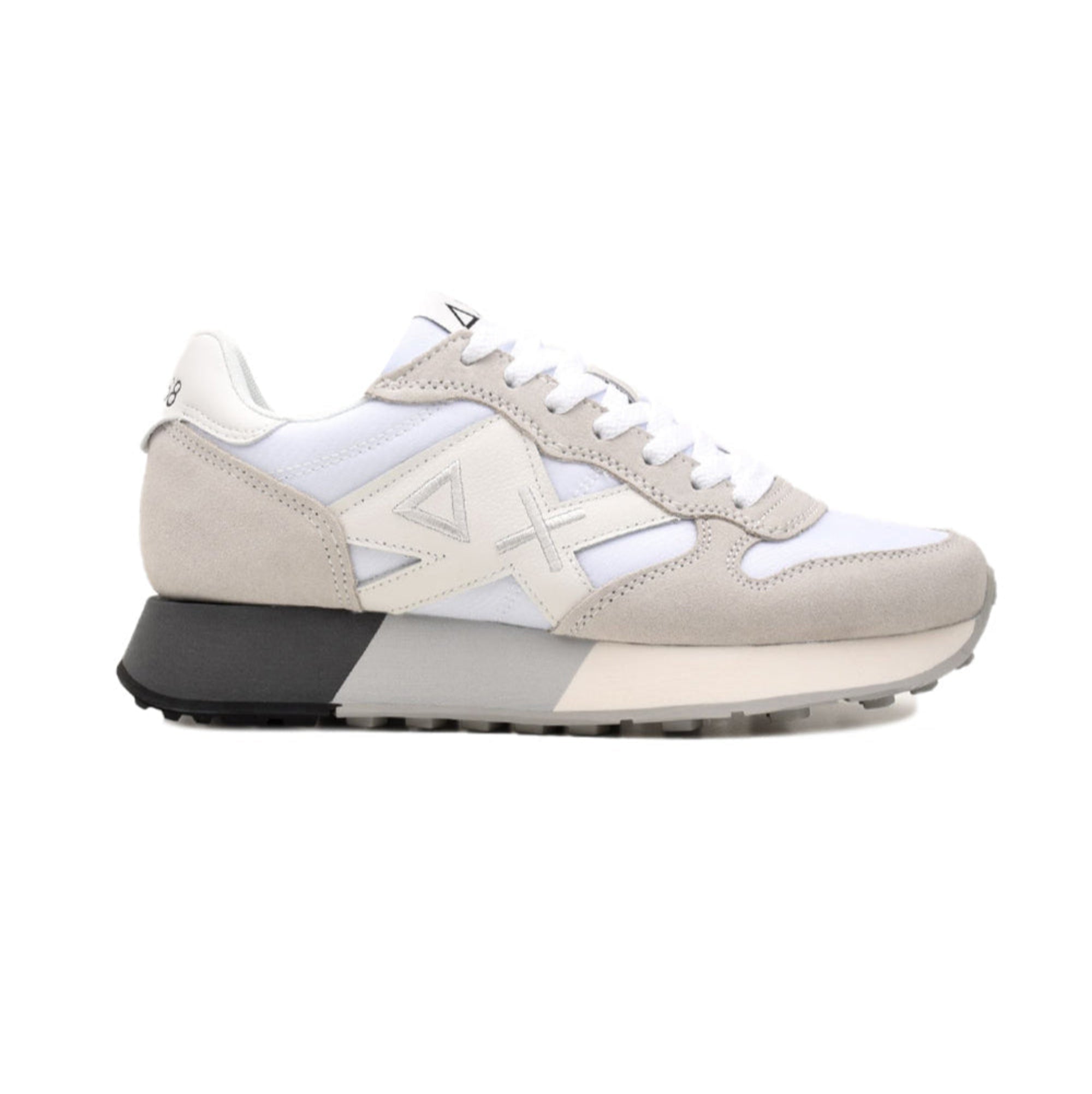 Sneakers Uomo Jaki con lacci frontali e suola colorata