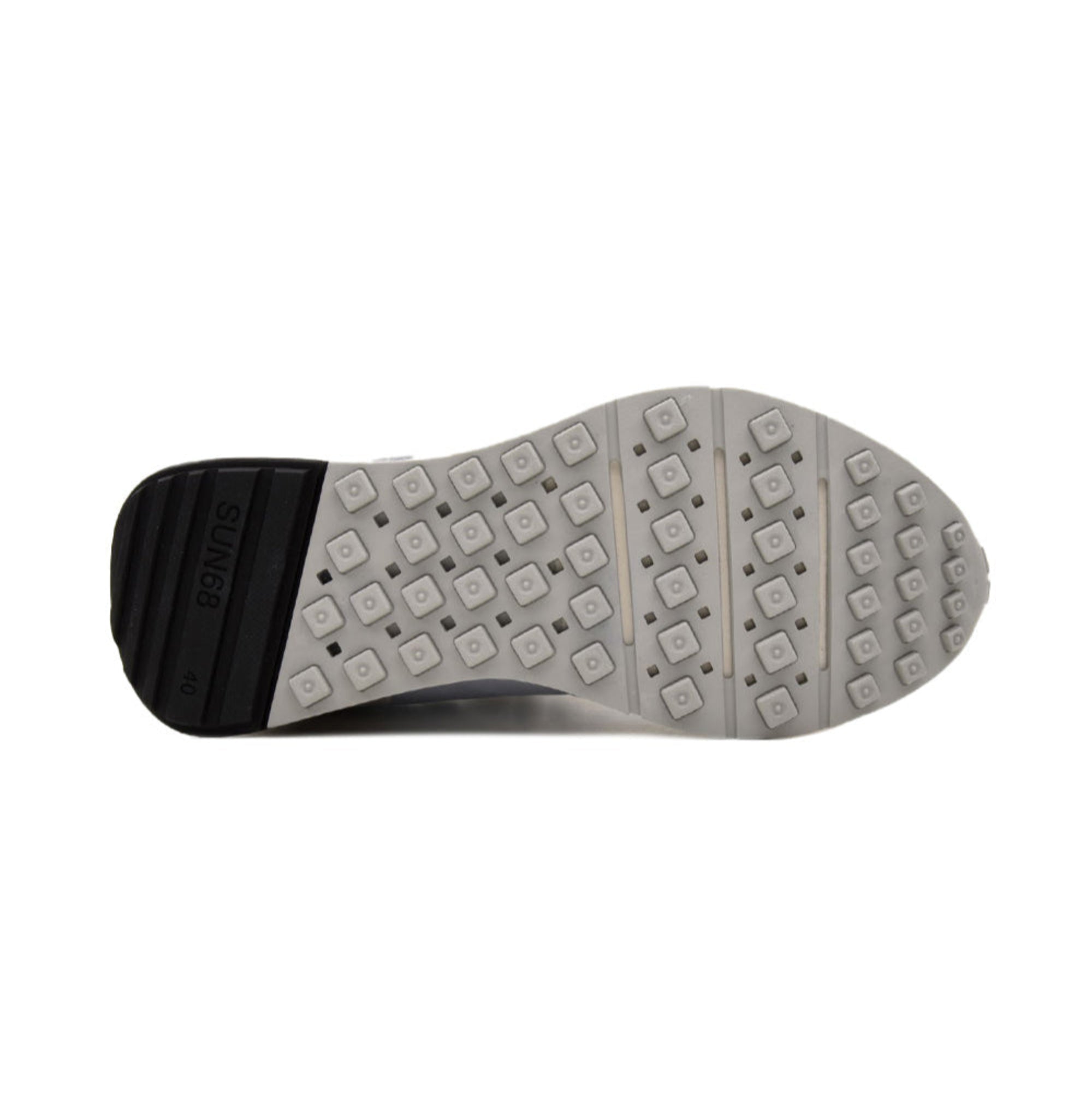 Sneakers Uomo Jaki con lacci frontali e suola colorata