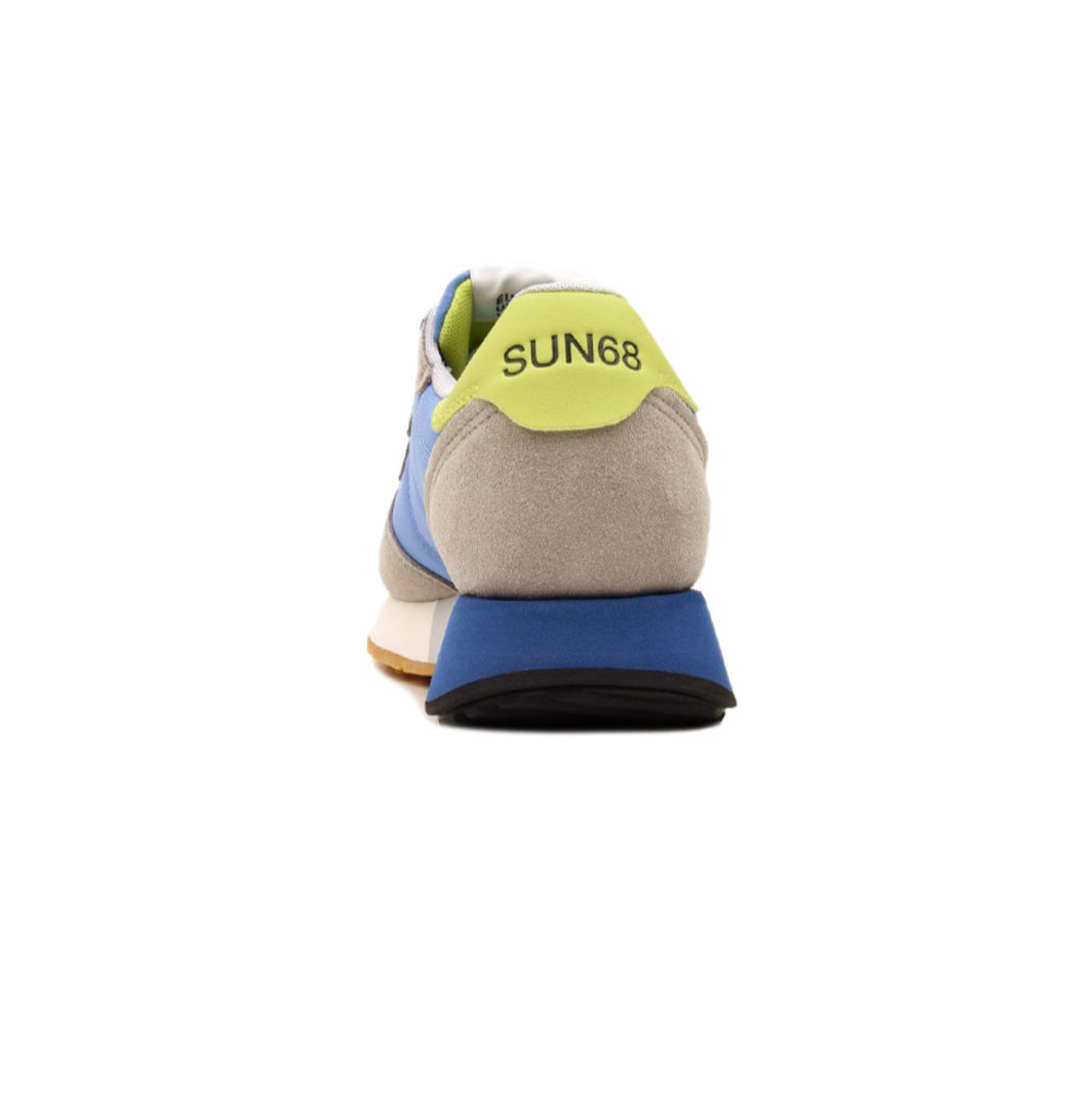 Sneakers Uomo con inserti scamosciati e suola colorata
