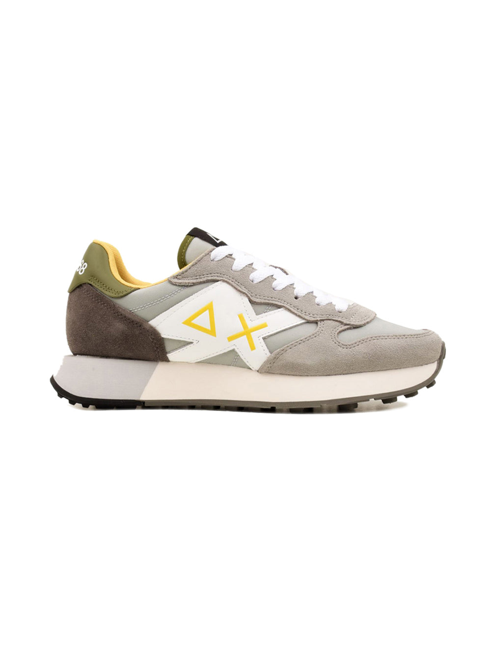 Sneakers Basse Jaki 2.0 Solid SUN68 Uomo Grigio
