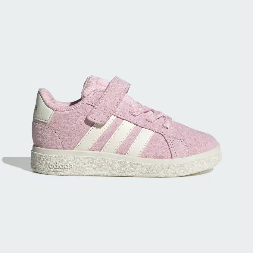 ADIDAS Grand Court 2.0 Sneaker Bassa Bambina - JR0781 Pink/Off White/Gold